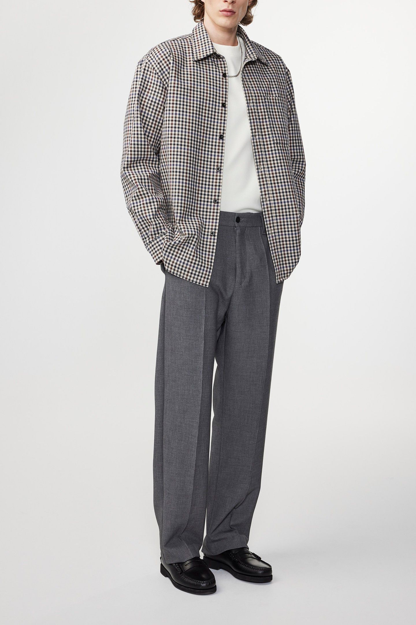 DEON 5281 KHAKI CHECK 1