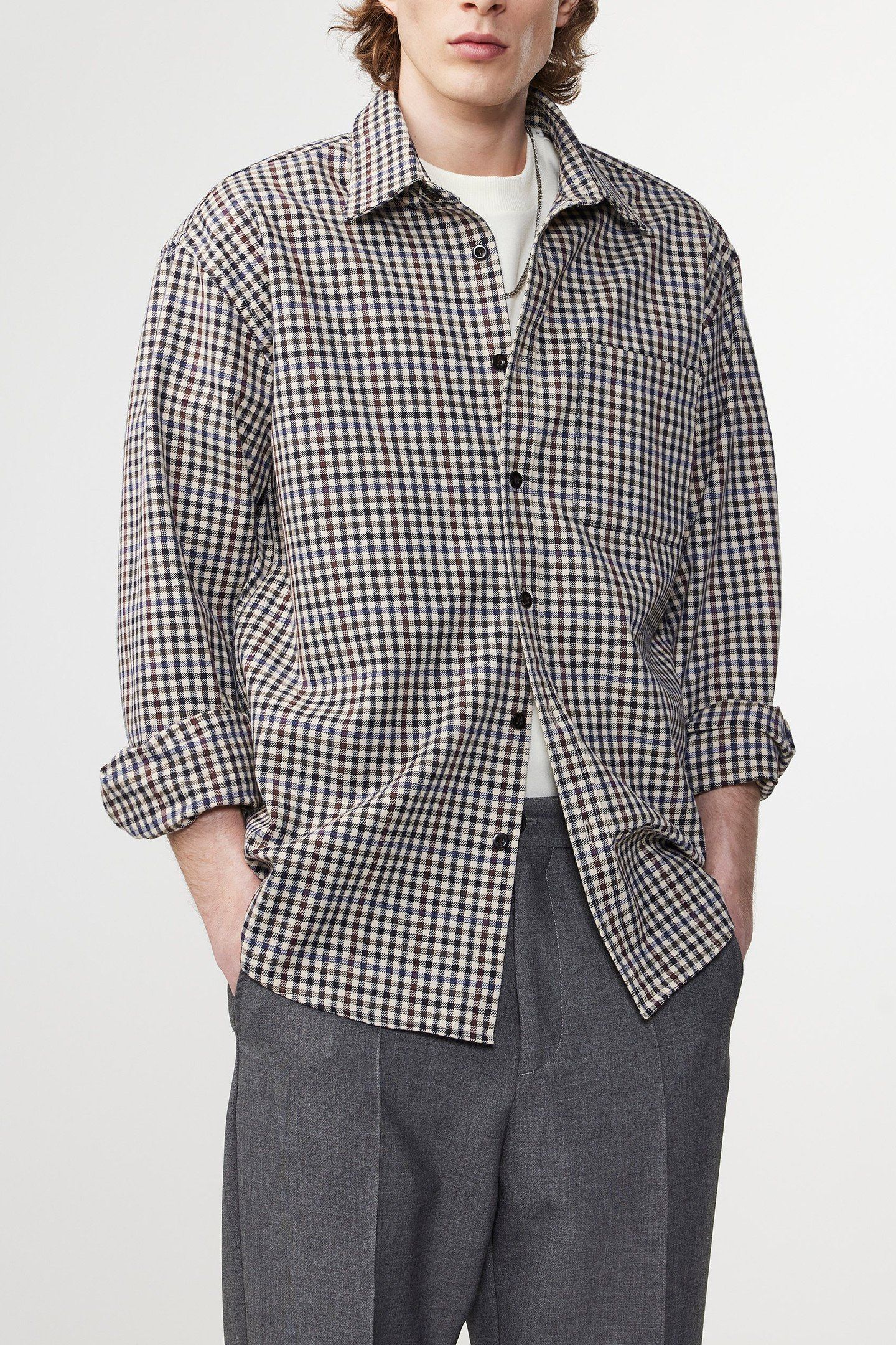 DEON 5281 KHAKI CHECK 2
