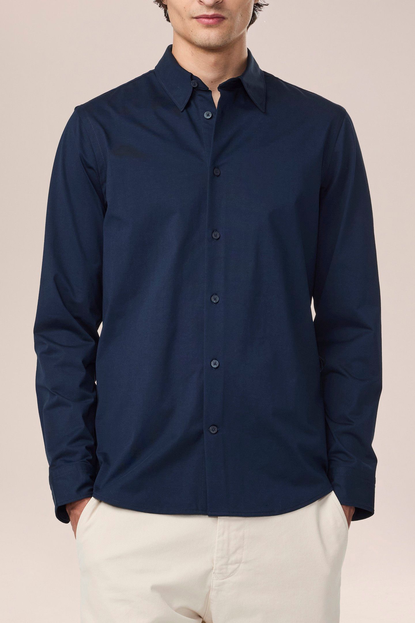 ELIAN SHIRT NAVY BLUE 1