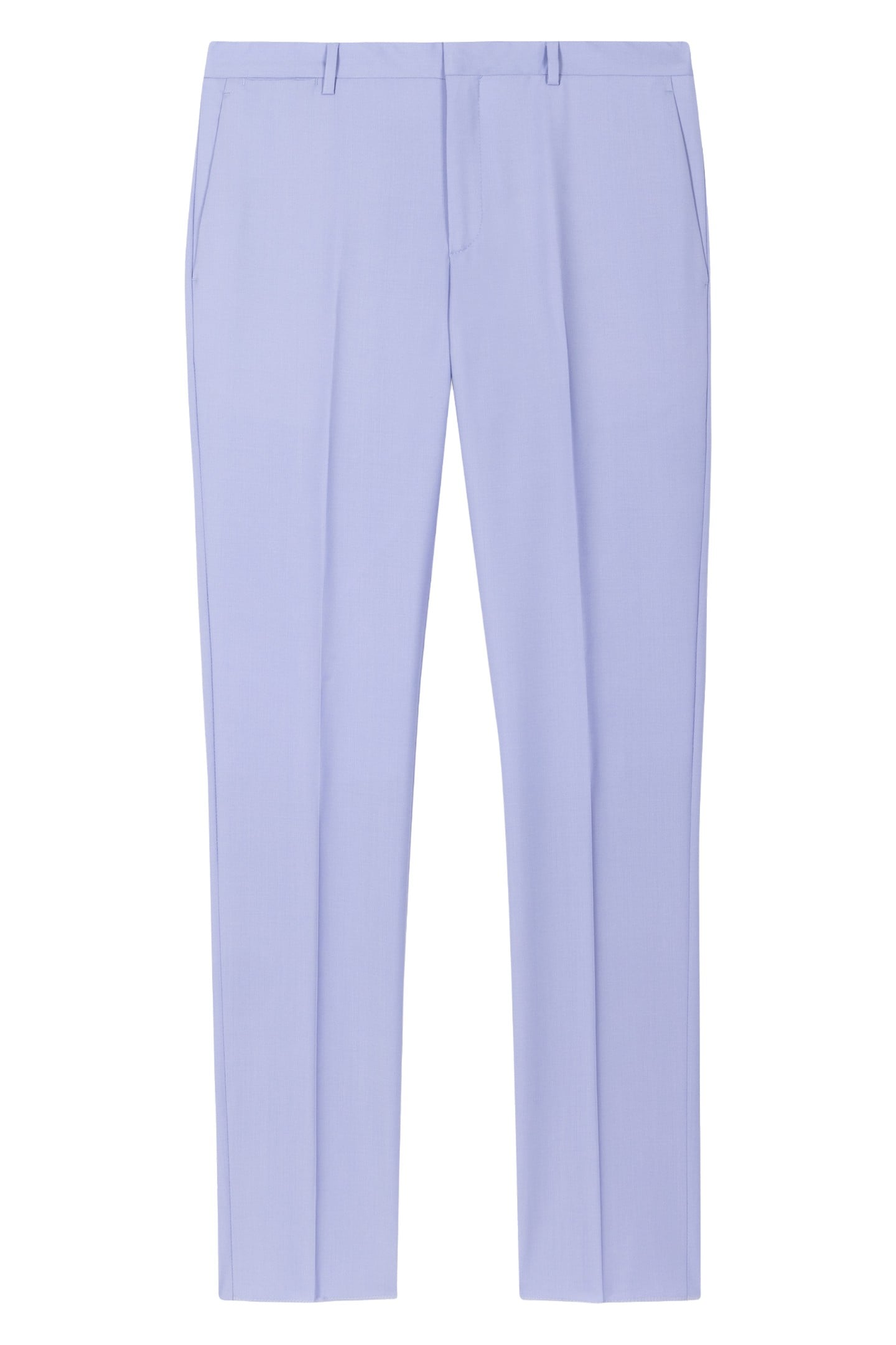 MENS SLIM FIT 2BTN SUIT PURPLE 7