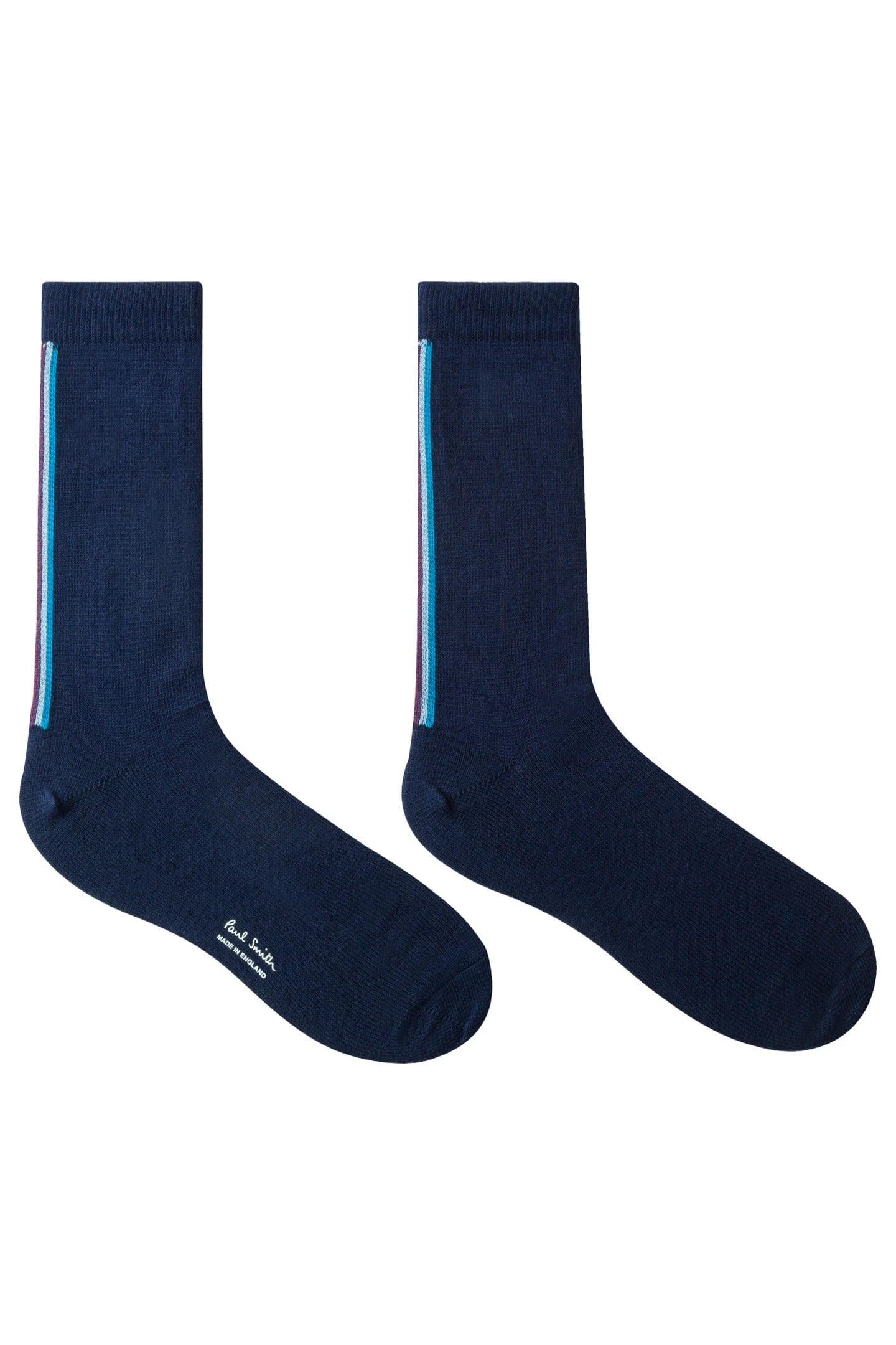 MEN SOCK ARTIST STRP NAVY 2