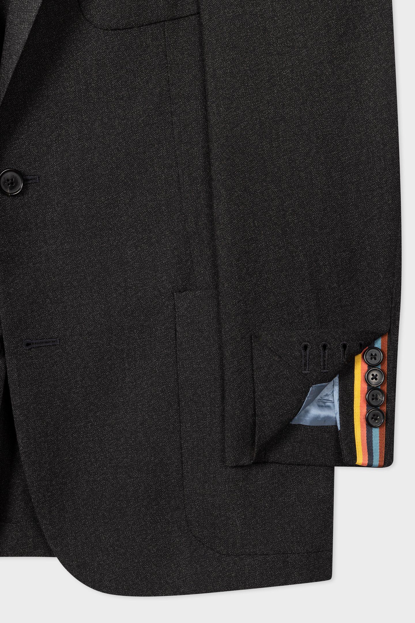 MENS 2 BTN PATCH POCKET JACKET ANTHRACITE 3