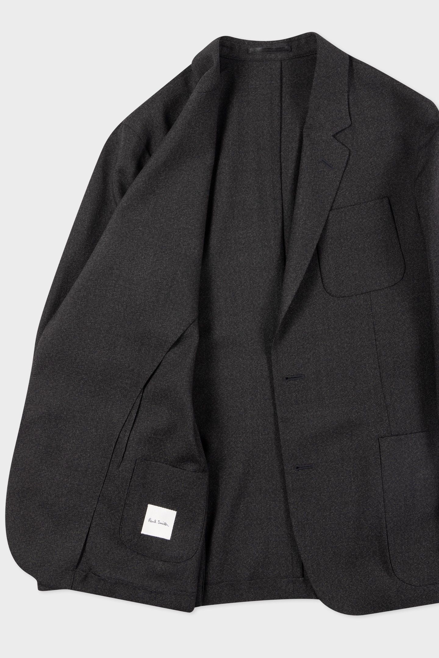 MENS 2 BTN PATCH POCKET JACKET ANTHRACITE 2