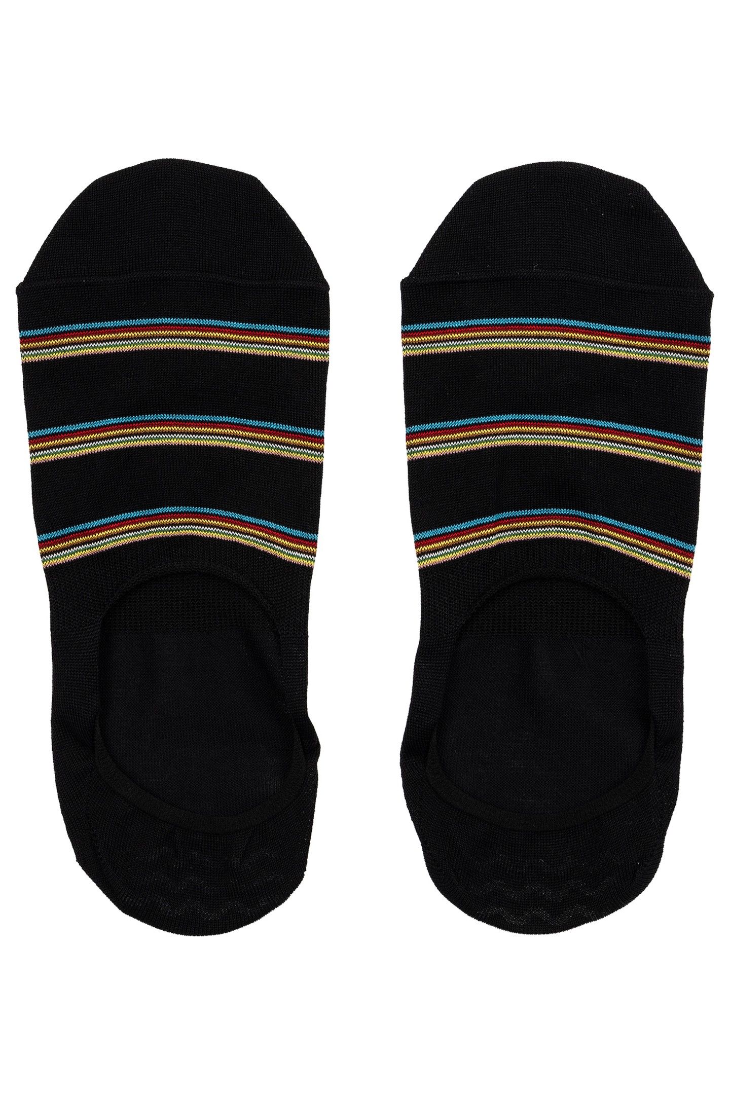 MEN SOCK SIG BLK NO SHOW BLACK 2