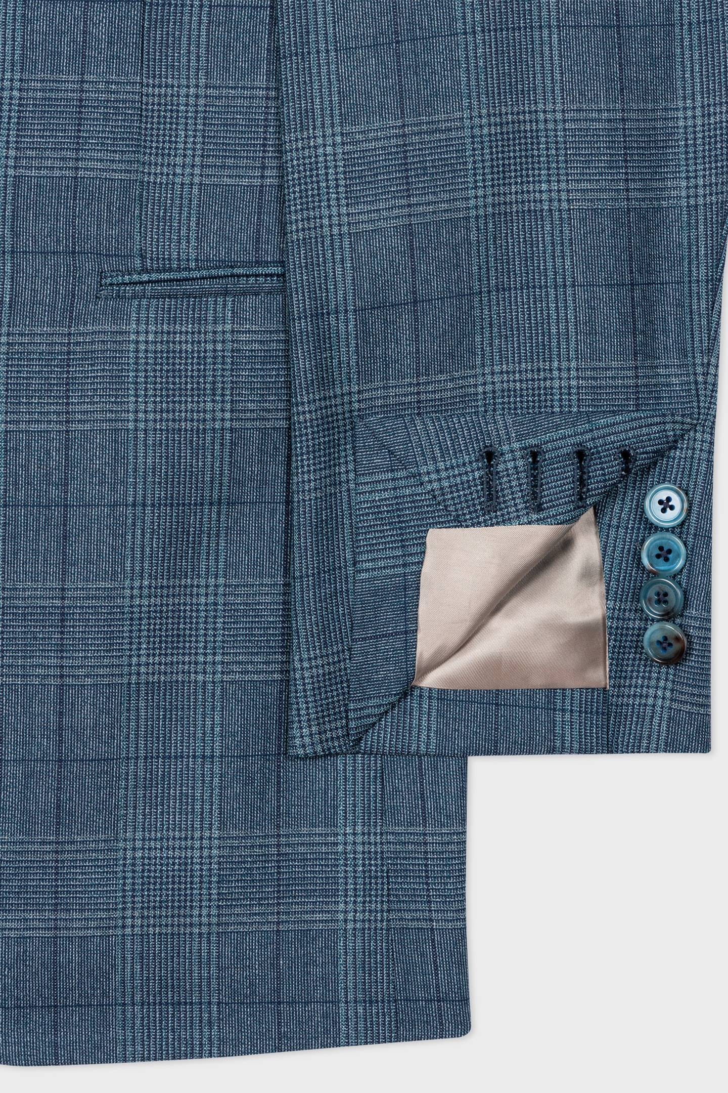 GENTS 2 BTN JACKET TURQUOISE 7