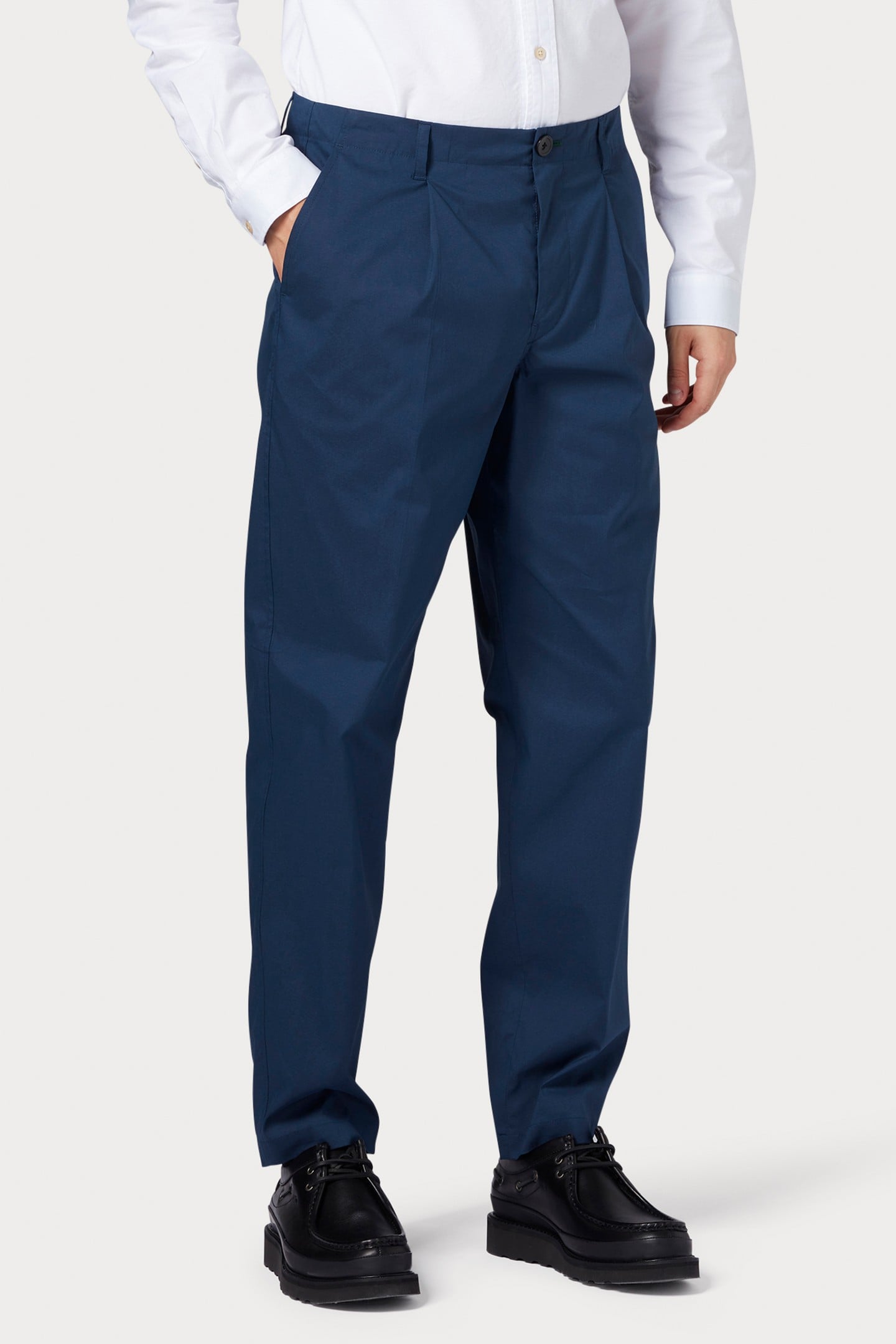 MENS TAPERED FIT TROUSER INKY BLUE 1