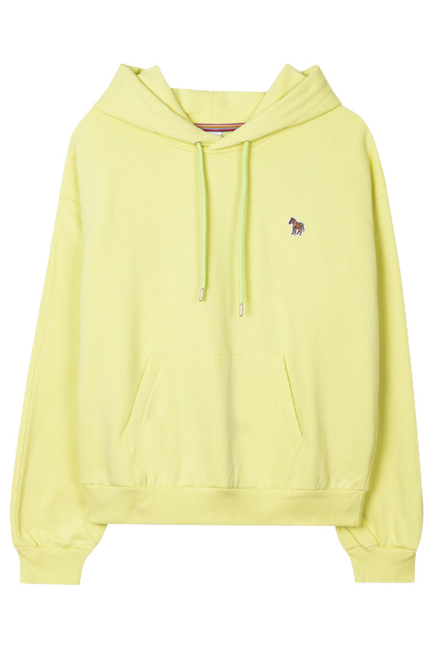 WOMENS ZEBRA HOODY YELLOW 4