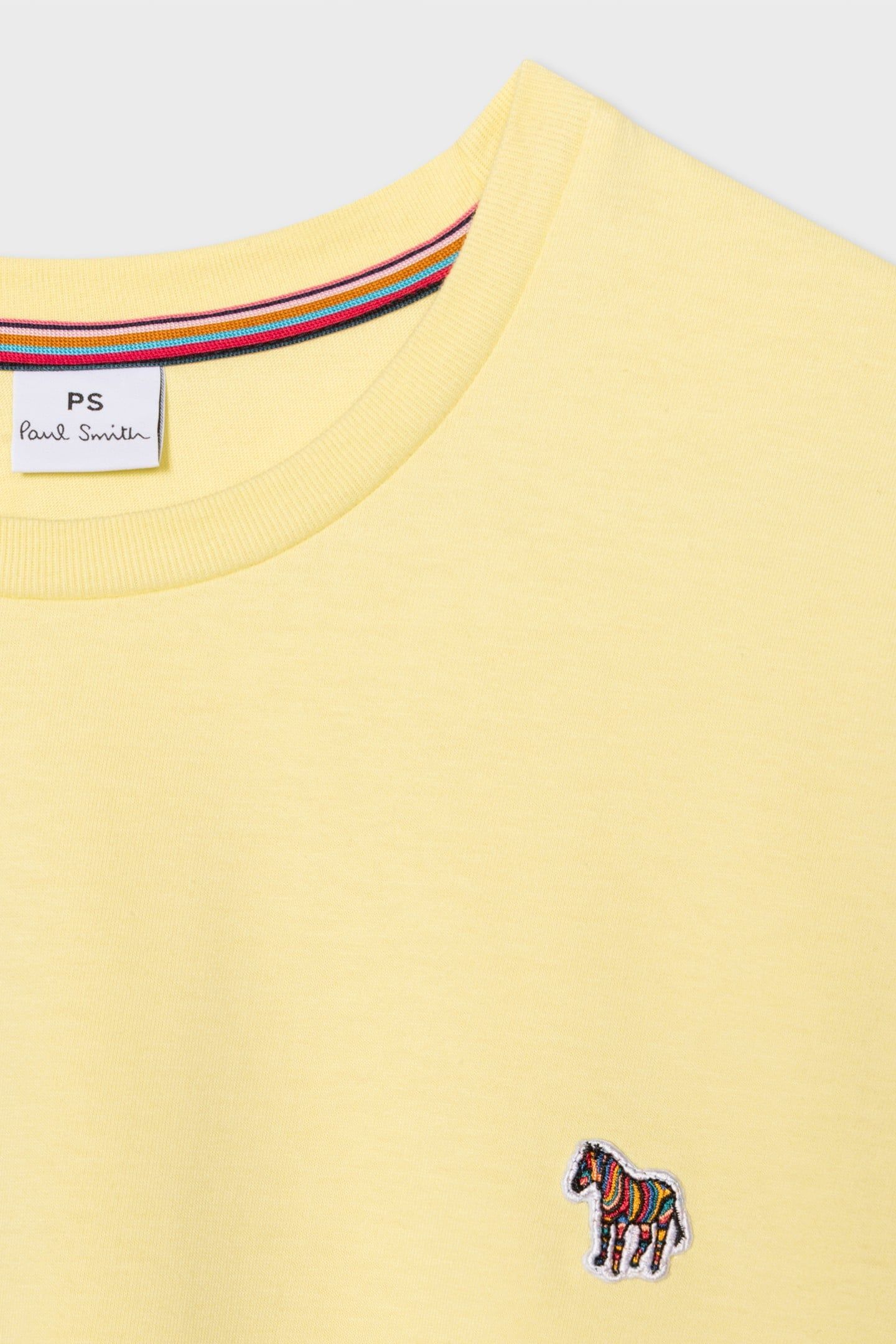 WOMENS ZEBRA T-SHIRT YELLOW 4