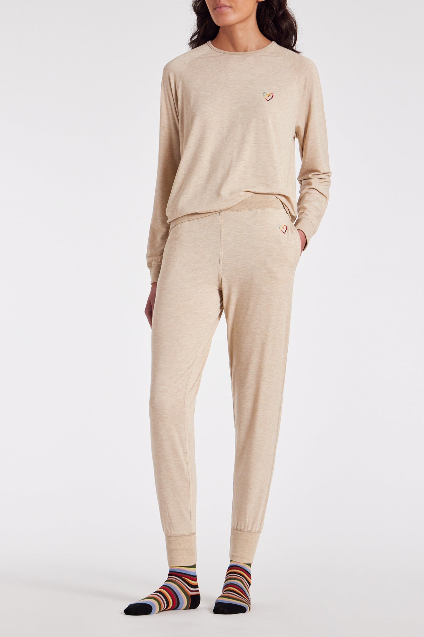 WOMEN PANT MODAL TAN 3