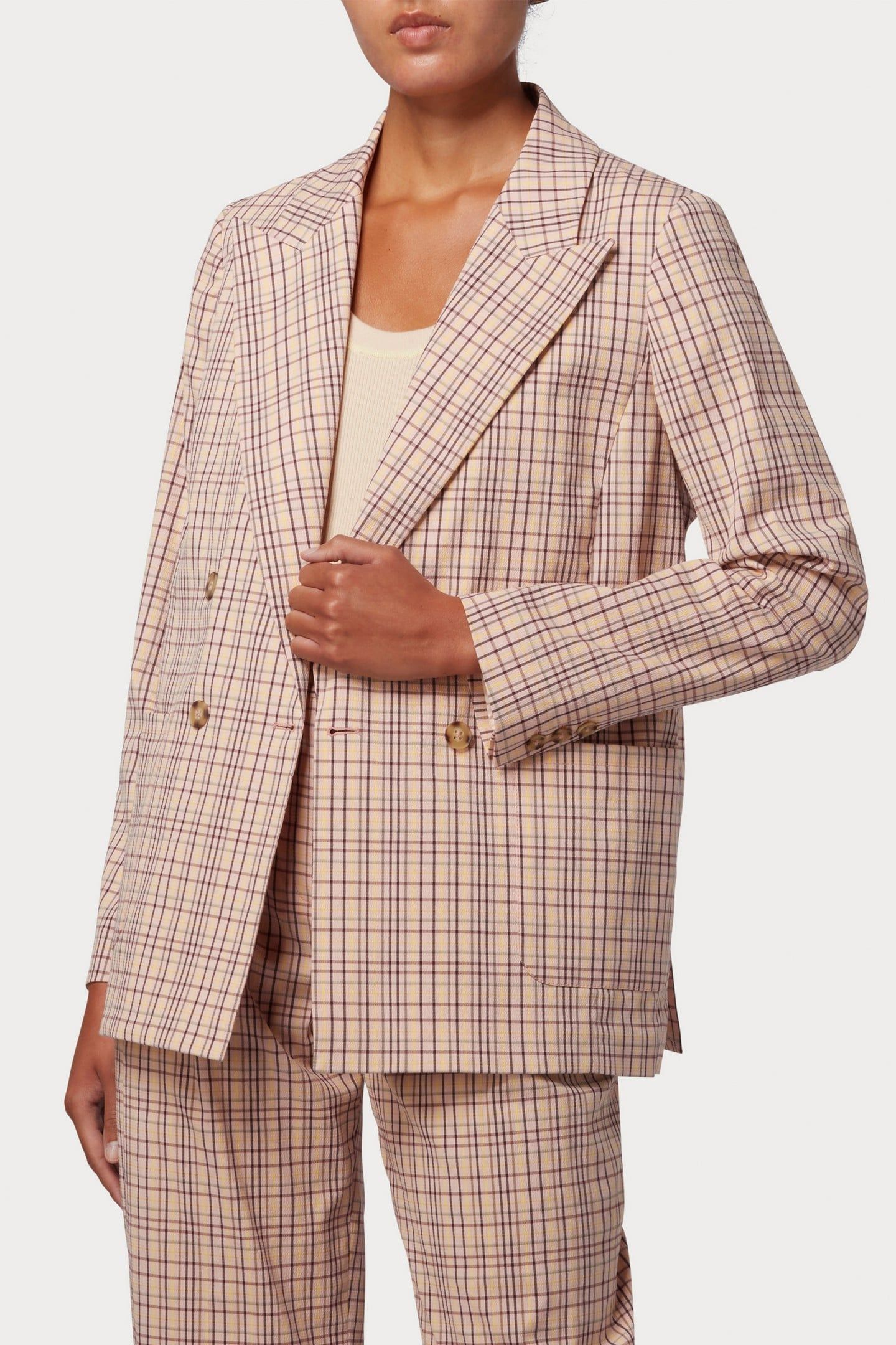 WOMENS BLAZER RED 1