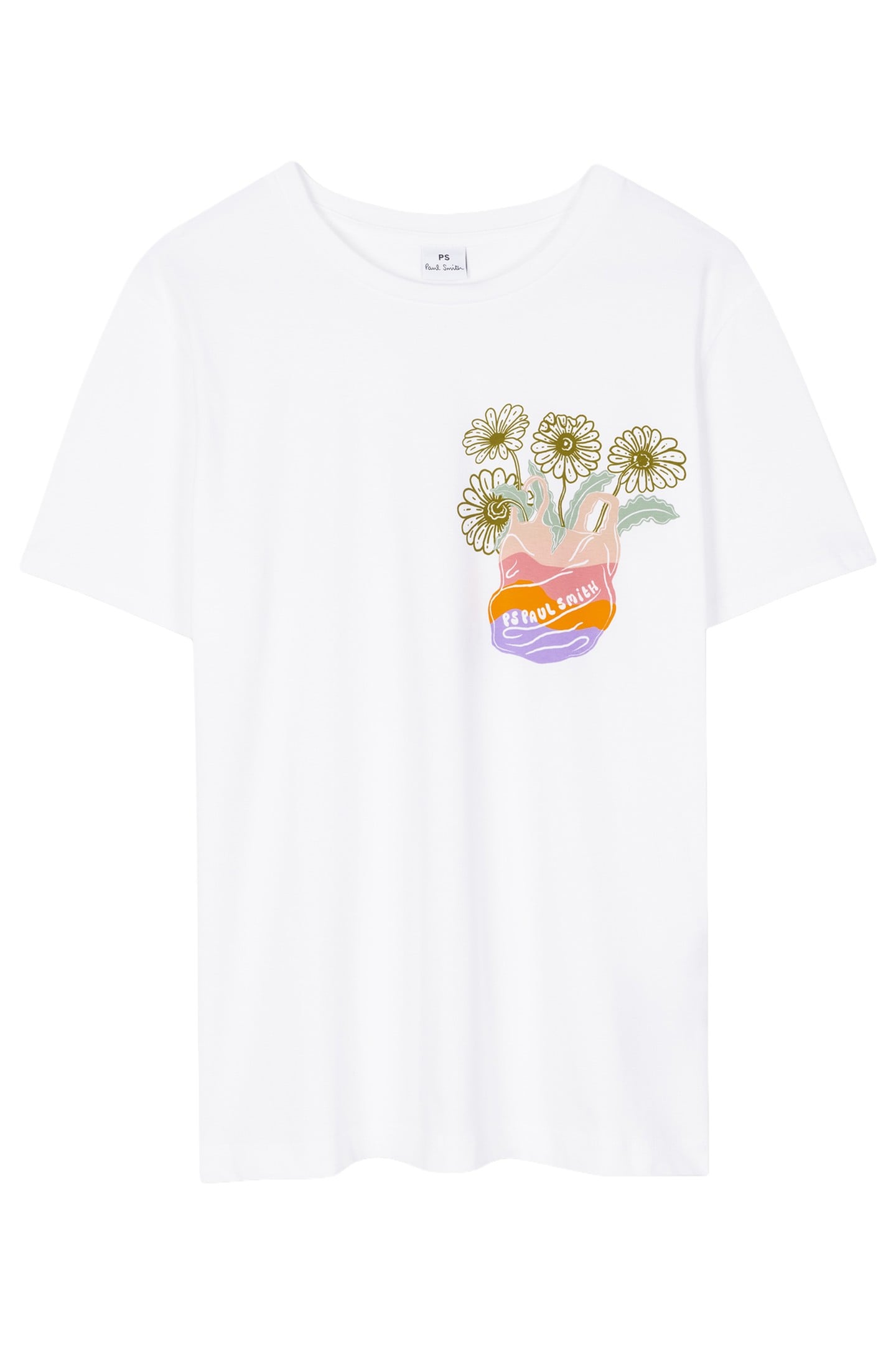 WOMENS DAISY T-SHIRT WHITE 1