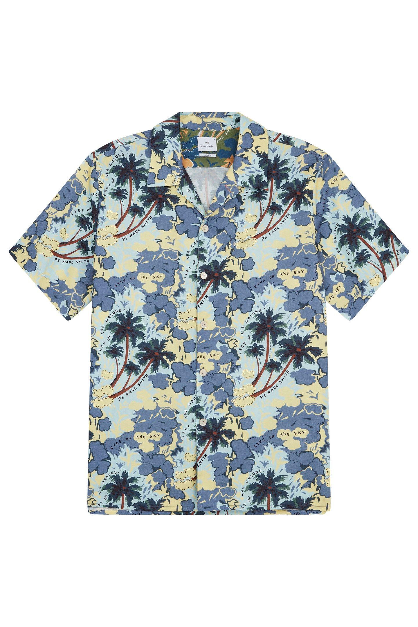 MENS SS CASUAL FIT SHIRT LIGHT BLUE 5