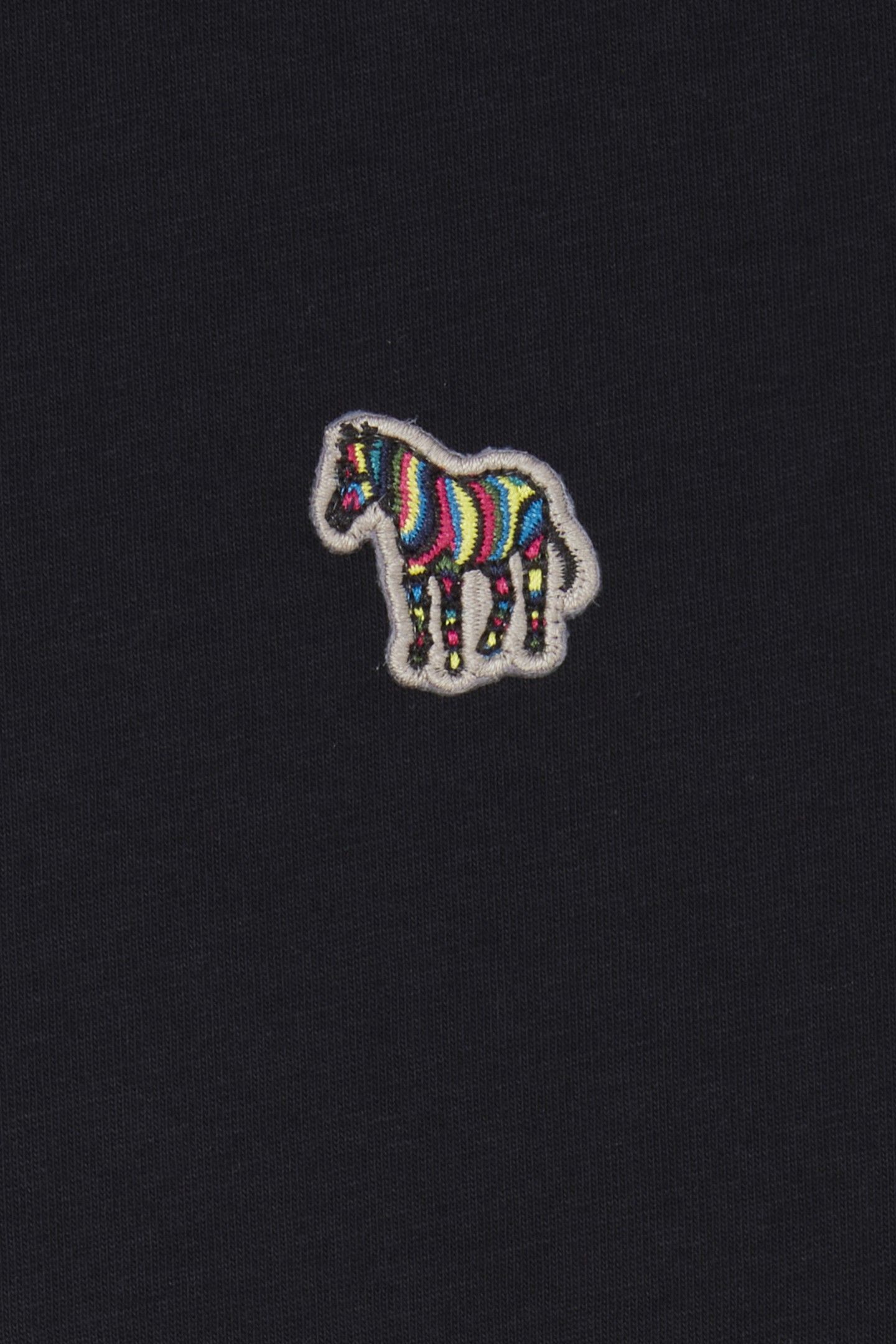 MENS SS VN TSHIRT ZEBRA BADGE VERY DARK NAVY 5