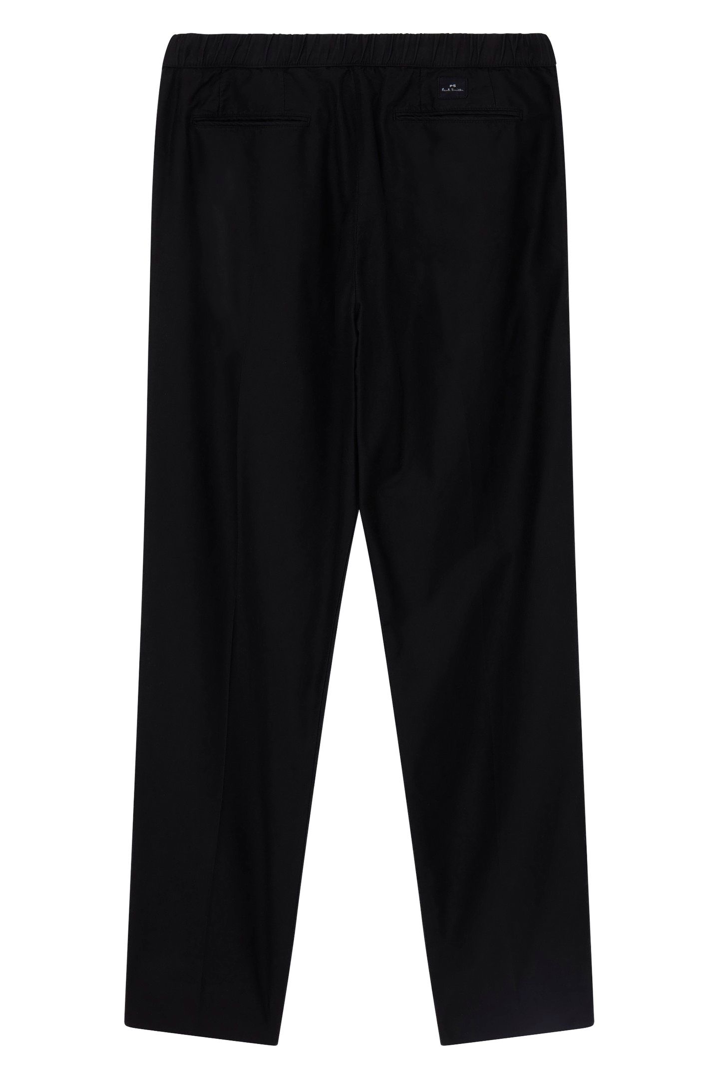 MENS PLEATED TROUSER BLACK 5