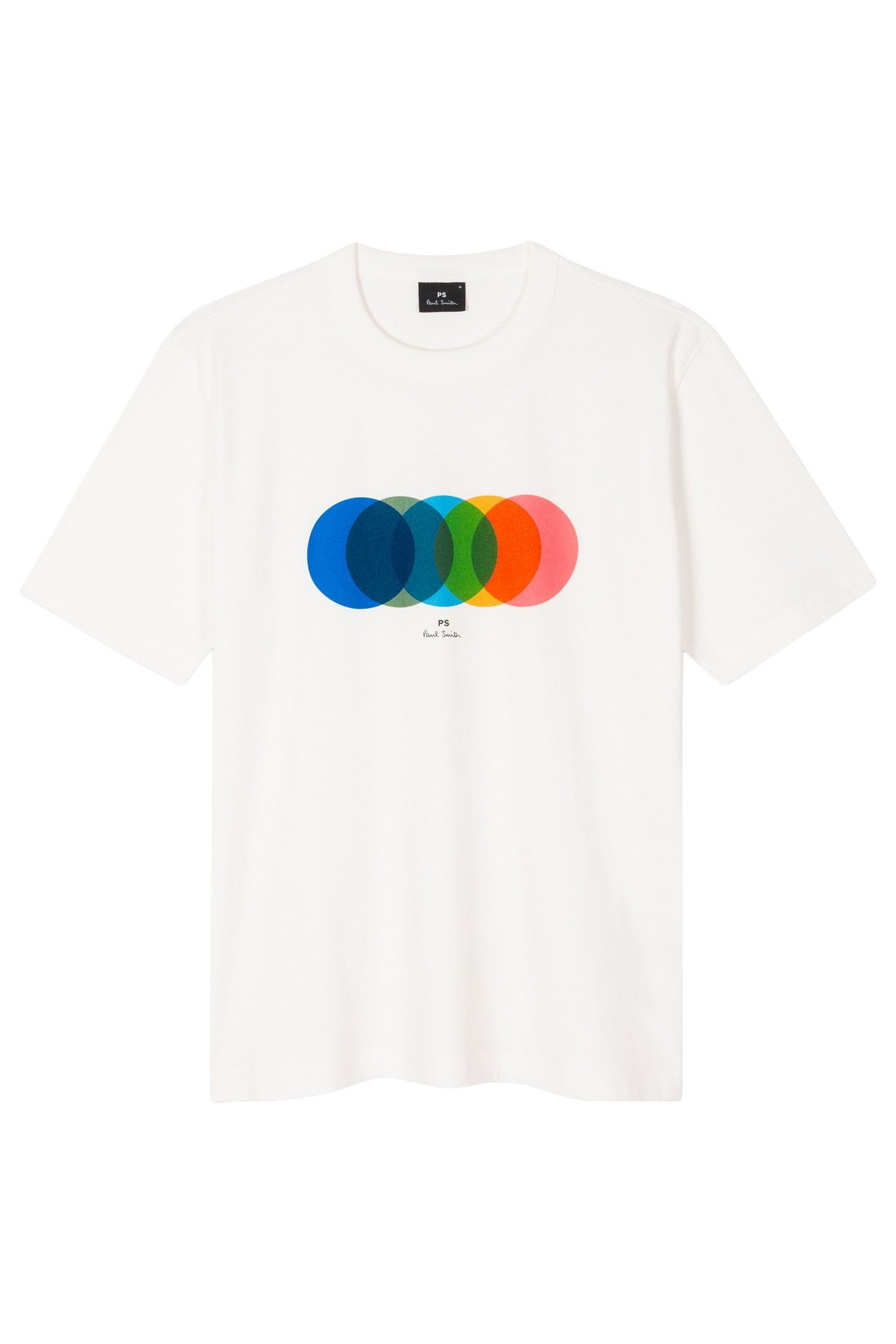 MENS SS TSHIRT CIRCLES OFF WHITE 3