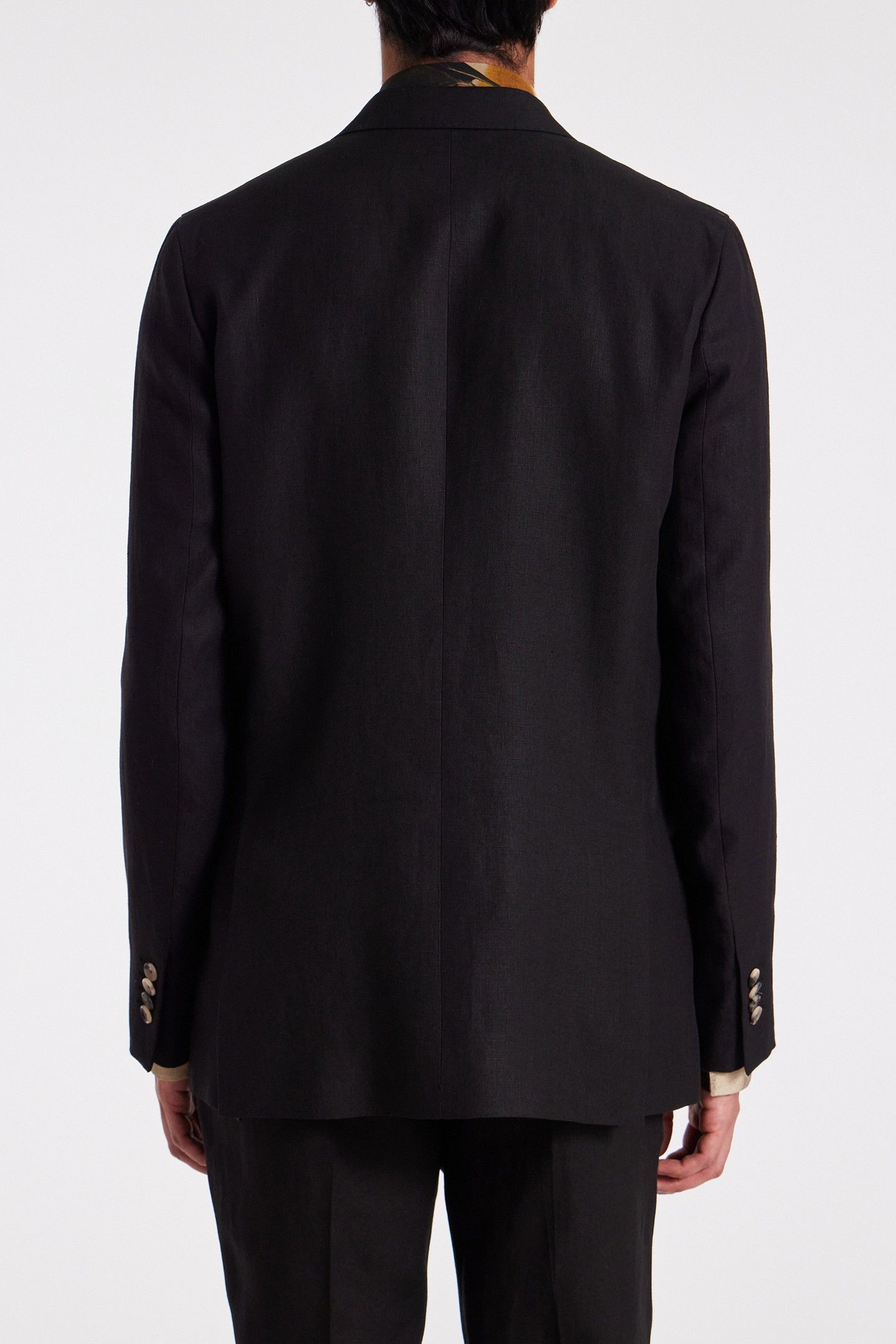 MENS 2 BUTTON JACKET BLACK 2