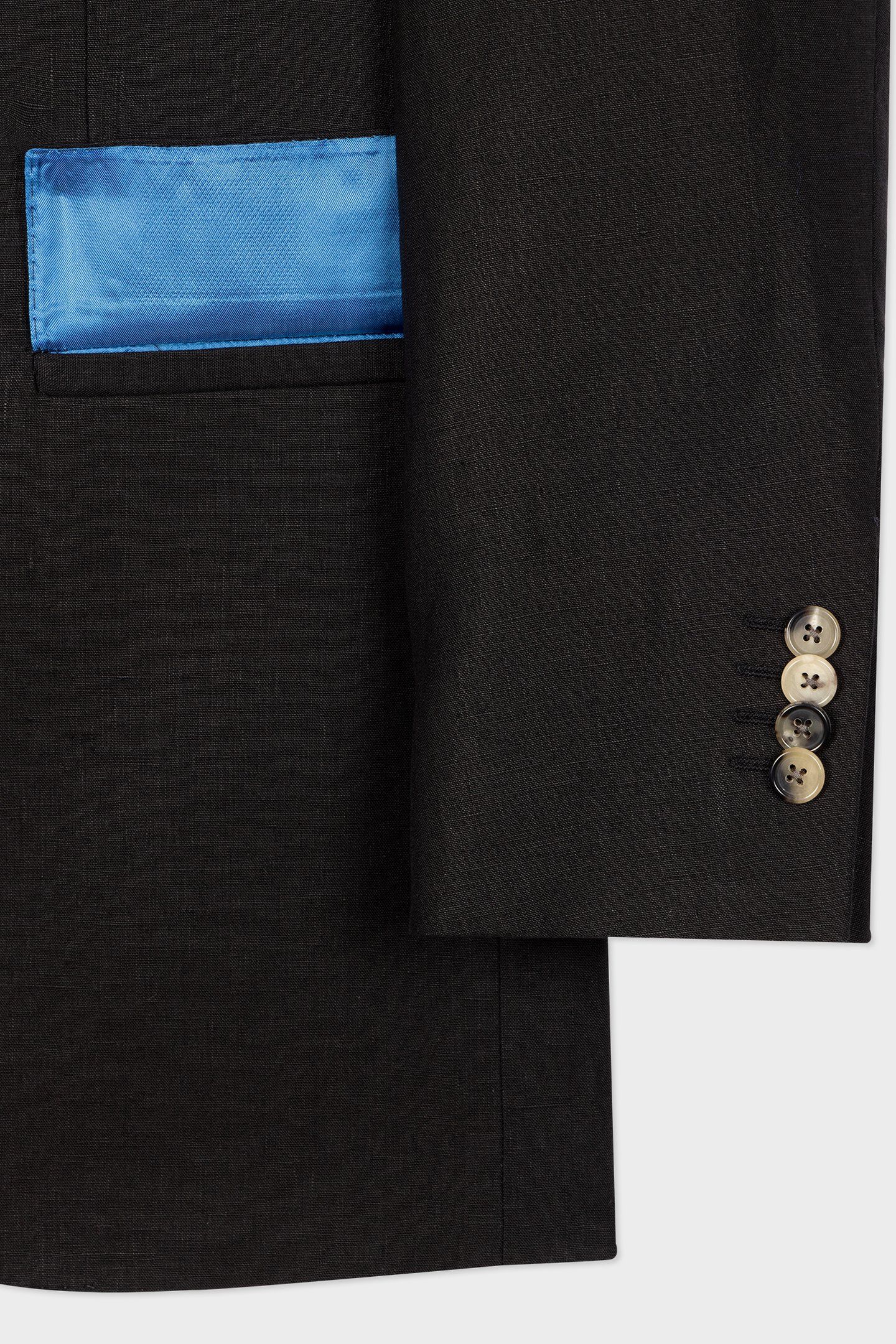 MENS 2 BUTTON JACKET BLACK 7
