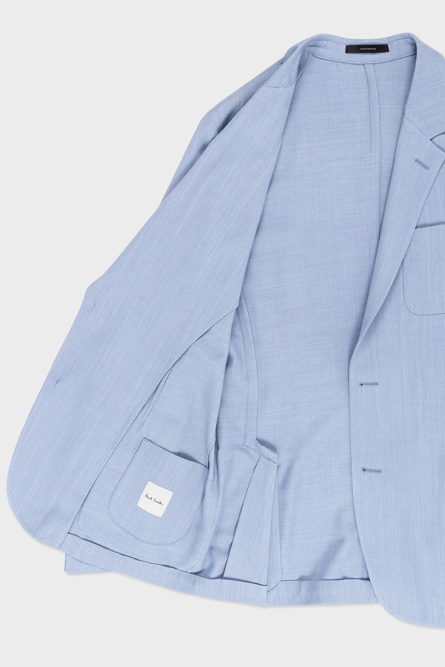 MENS 2 BTN PATCH POCKET JACKET BLUE 5