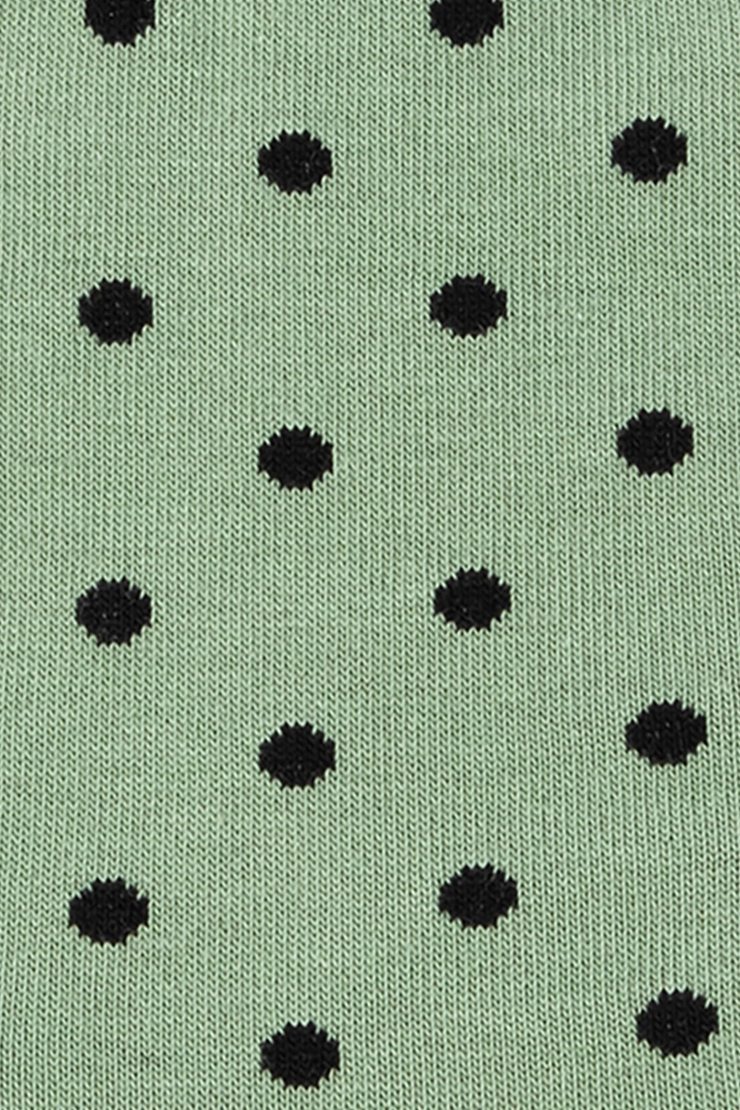 MEN SOCK FERNANDO POLKA EMERALD GREEN 3