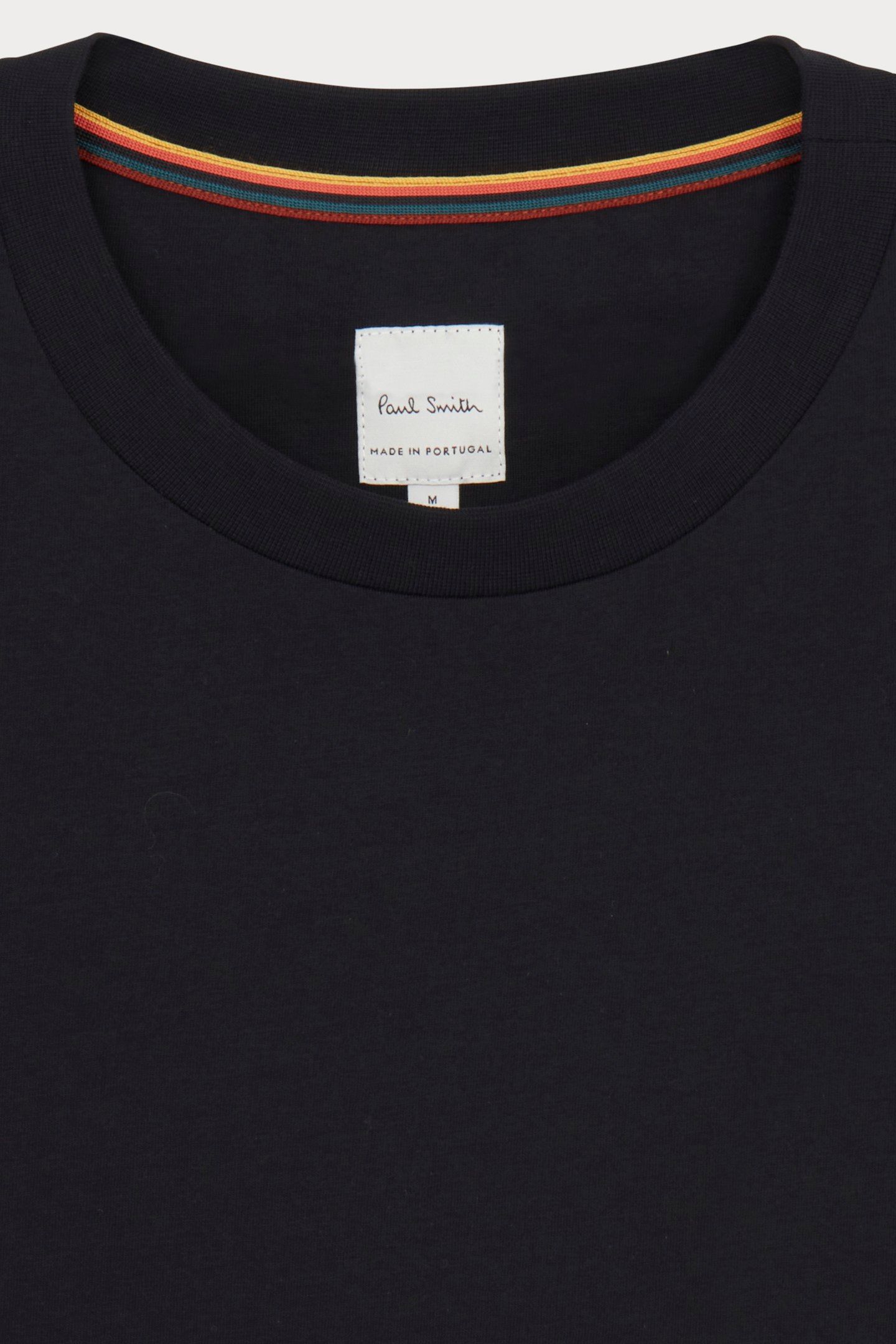 MENS ORCHID PRINT EMB TSHIRT BLACK 3