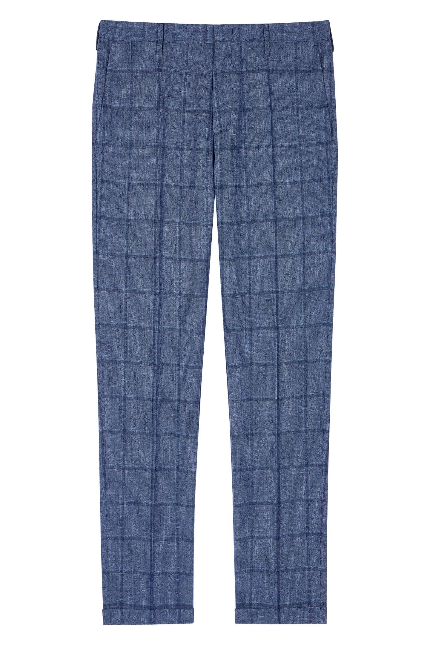 MENS TROUSER PETROL BLUE 7