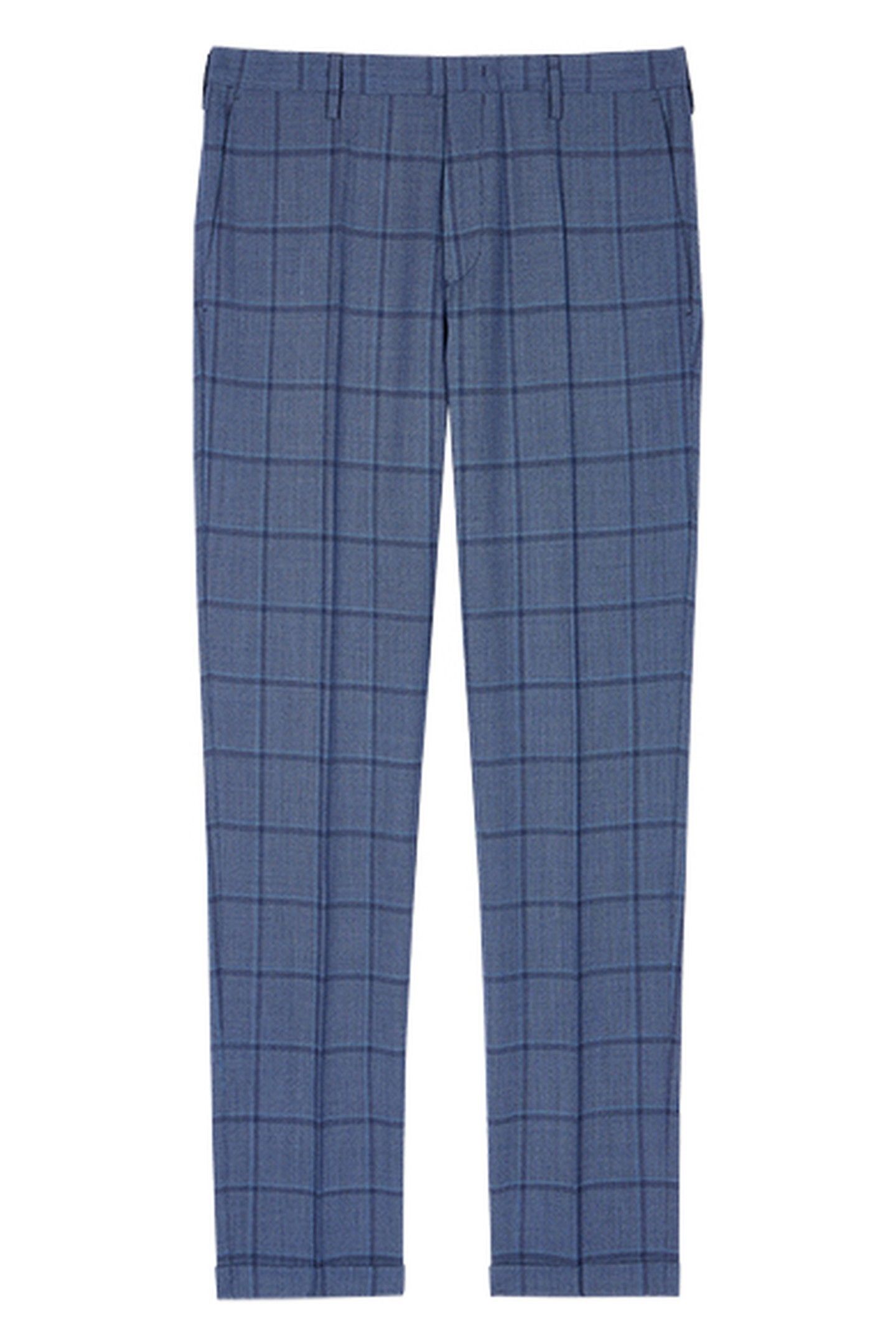 MENS TROUSER PETROL BLUE 8