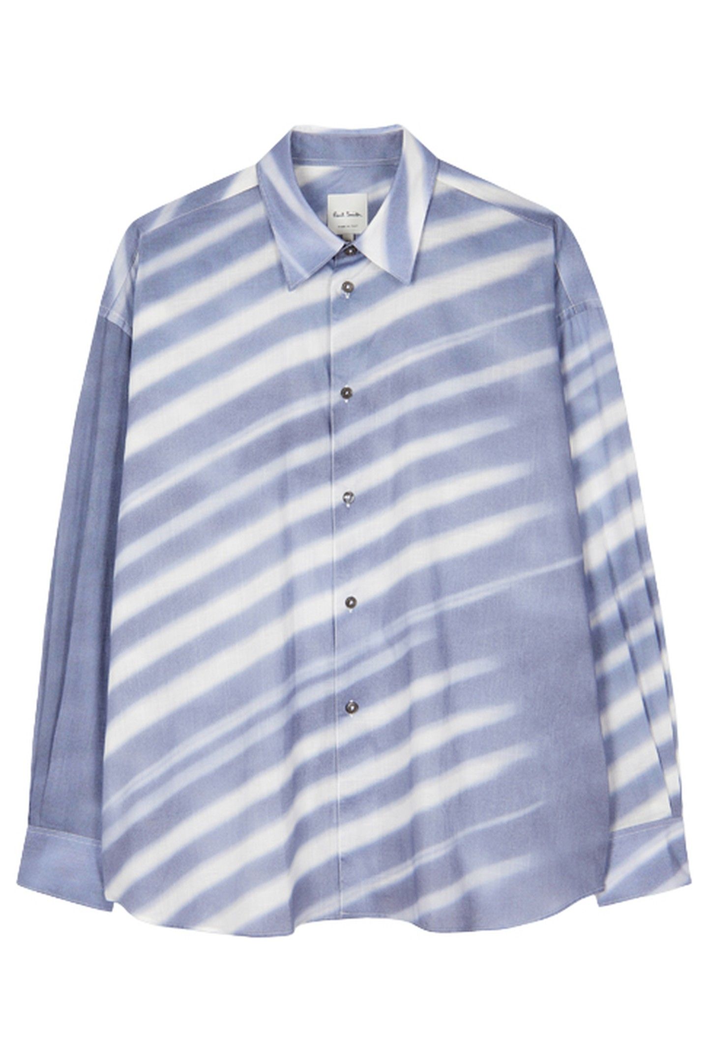 MENS S/C OVERSIZED SHIRT LIGHT BLUE 4