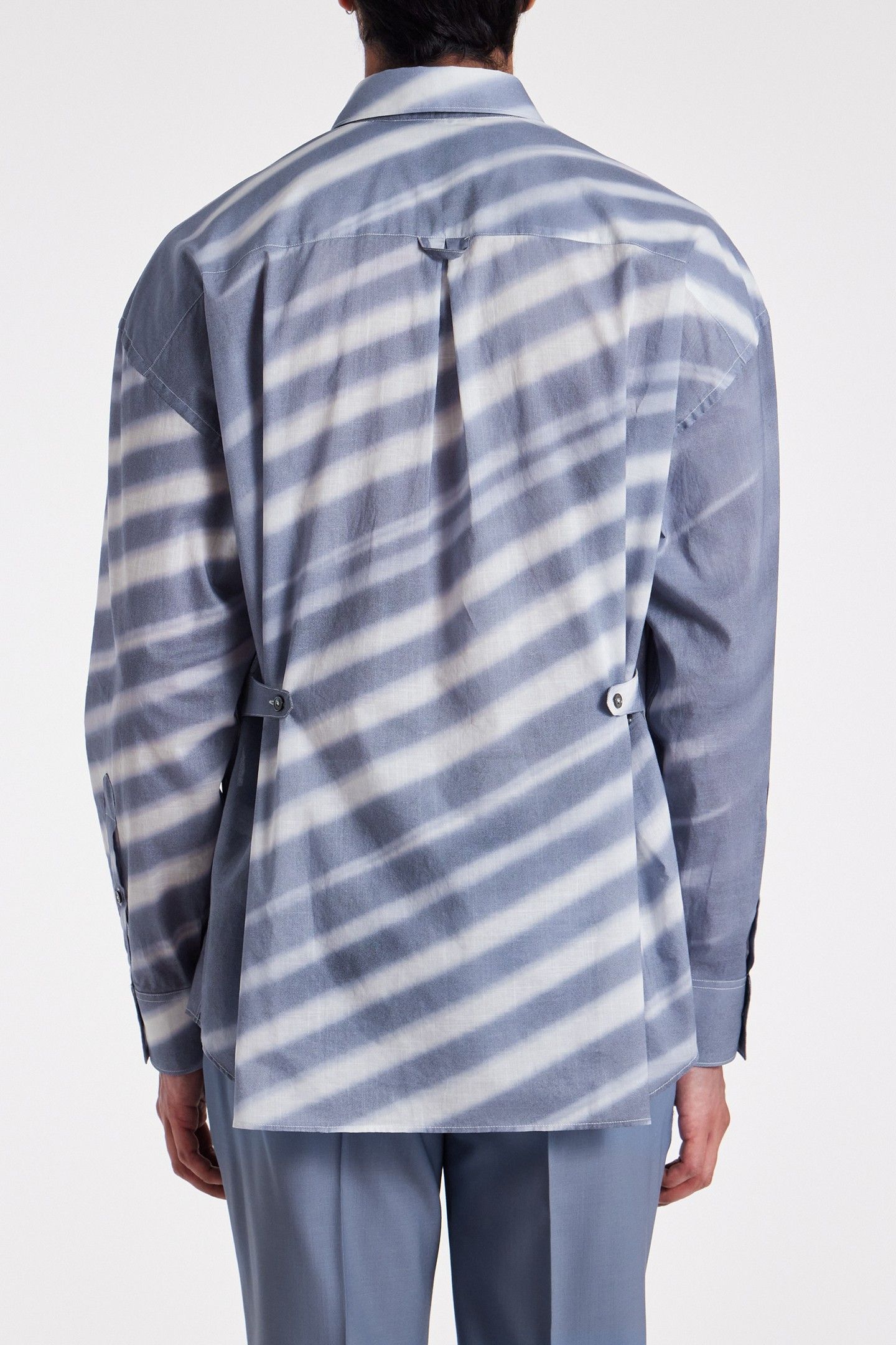 MENS S/C OVERSIZED SHIRT LIGHT BLUE 2