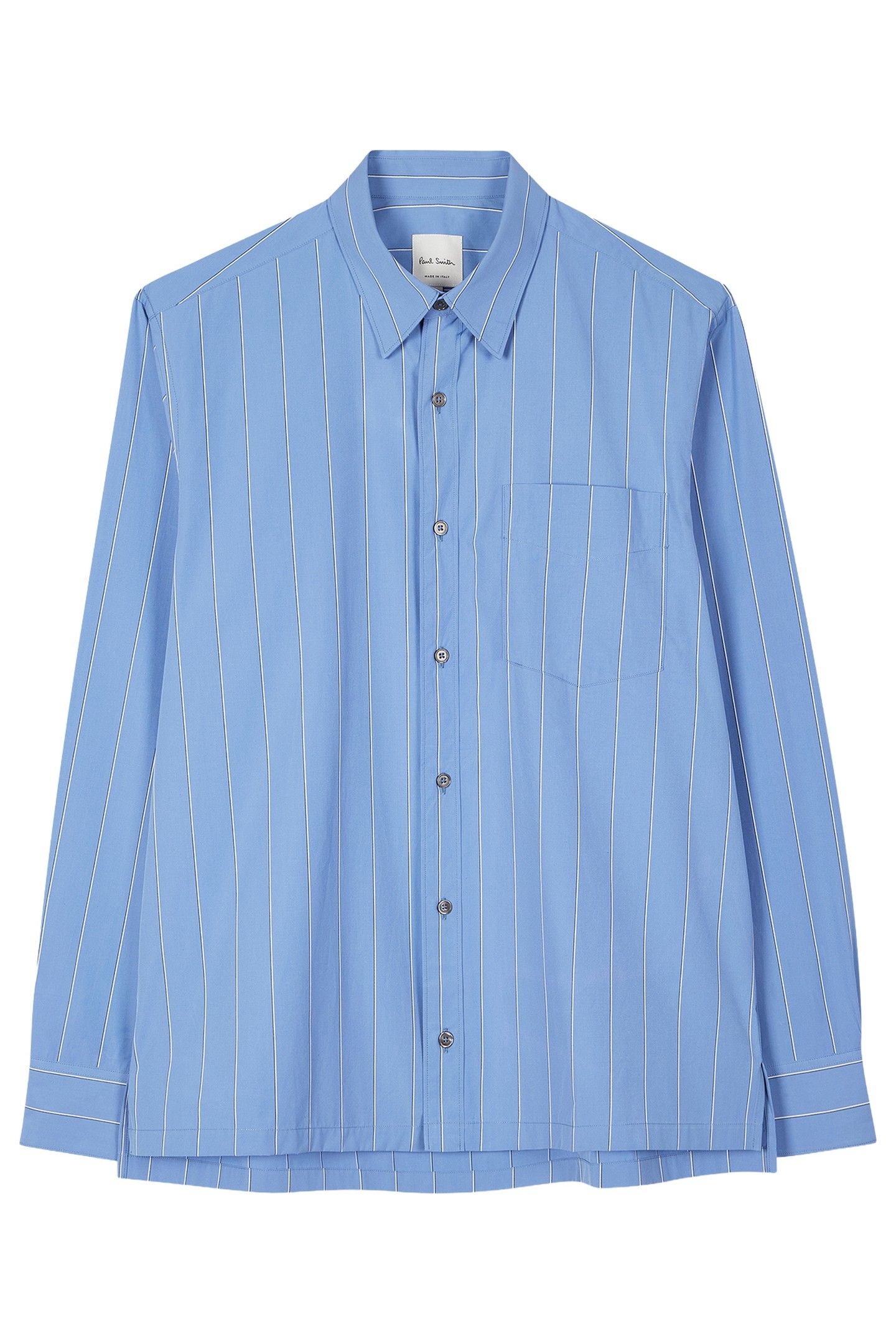 MENS S/C OVERSIZED SHIRT PETROL BLUE 5