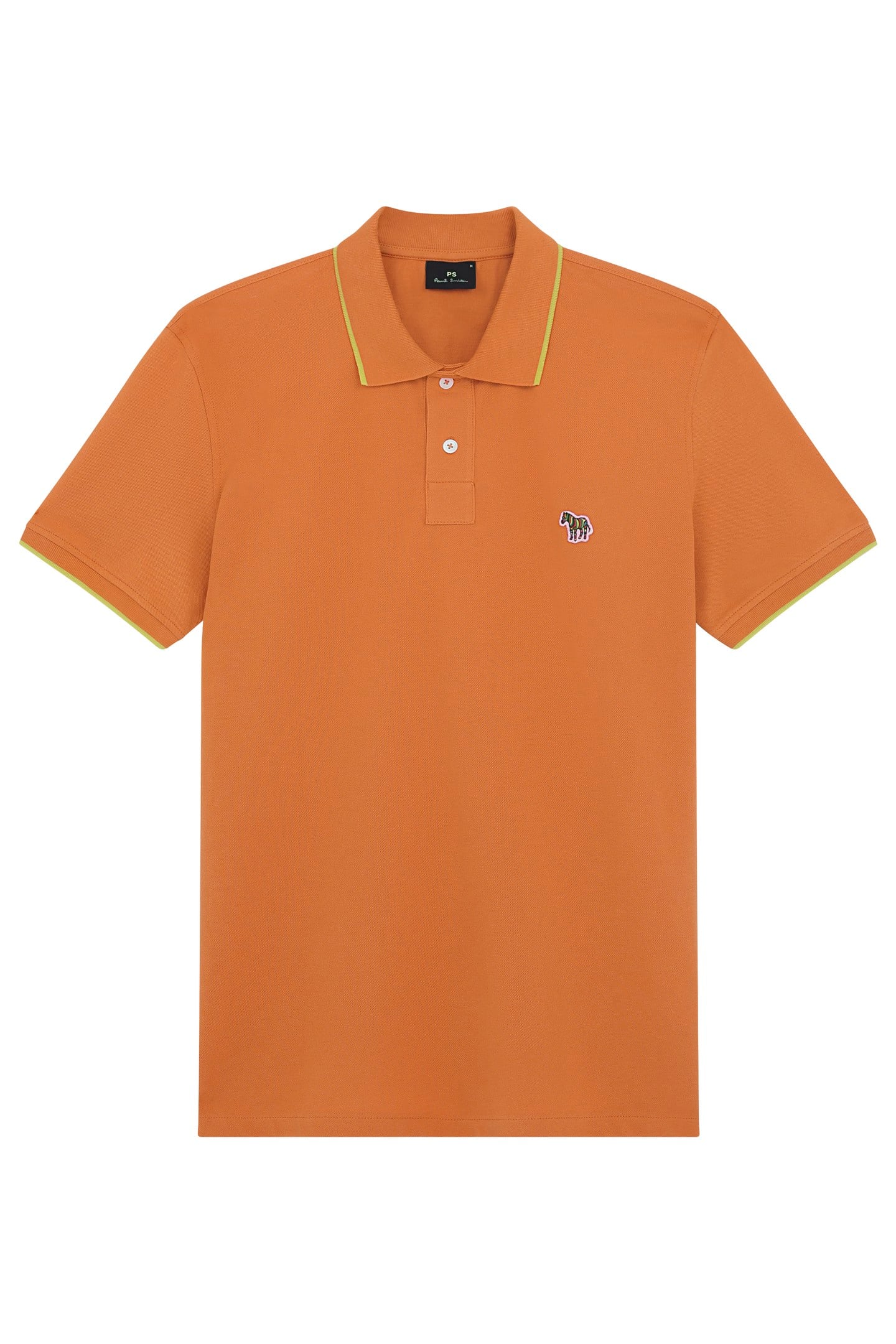 MENS REG POLO SS ZEB BADGE GOOSE BEAK 1