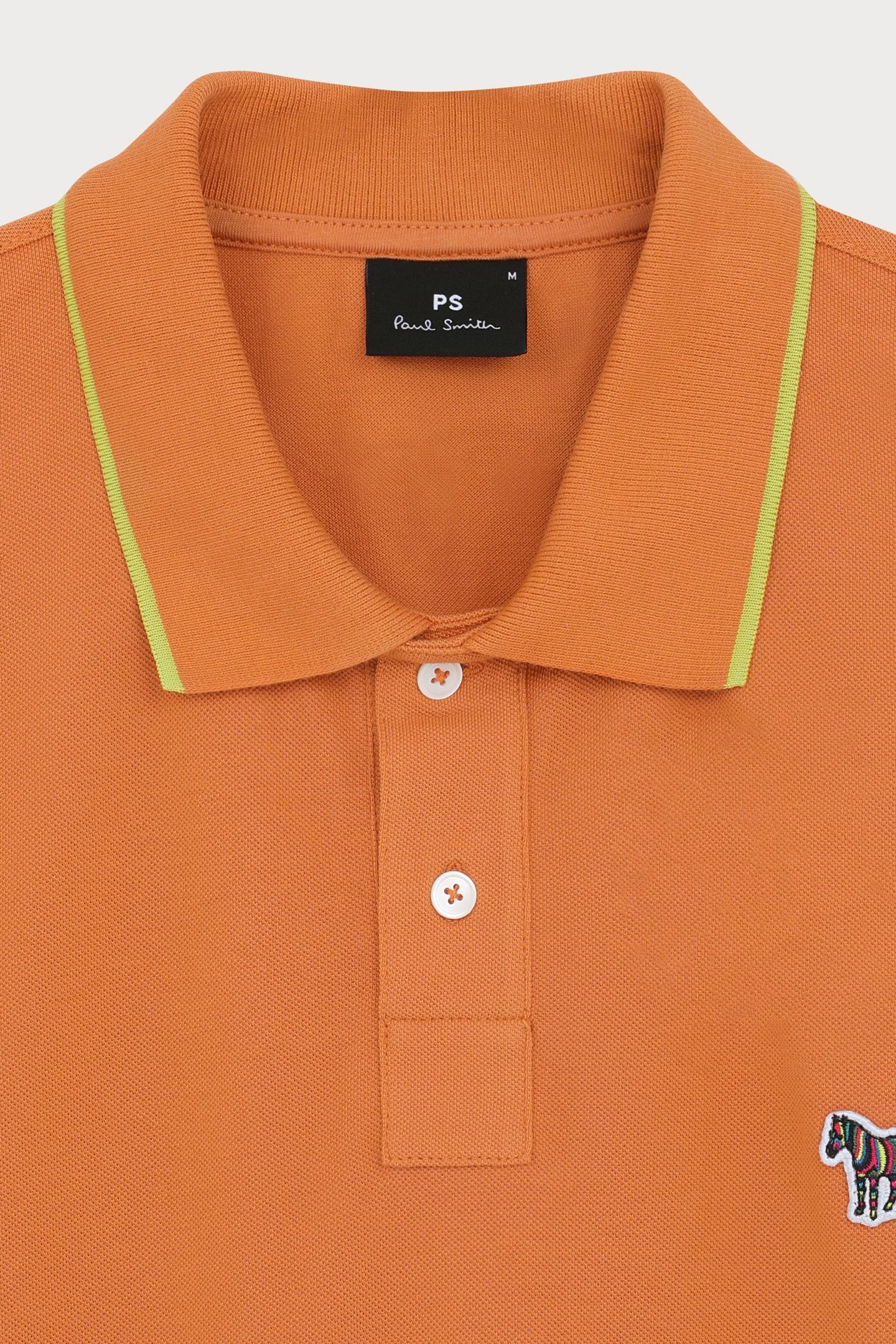 MENS REG POLO SS ZEB BADGE GOOSE BEAK 2