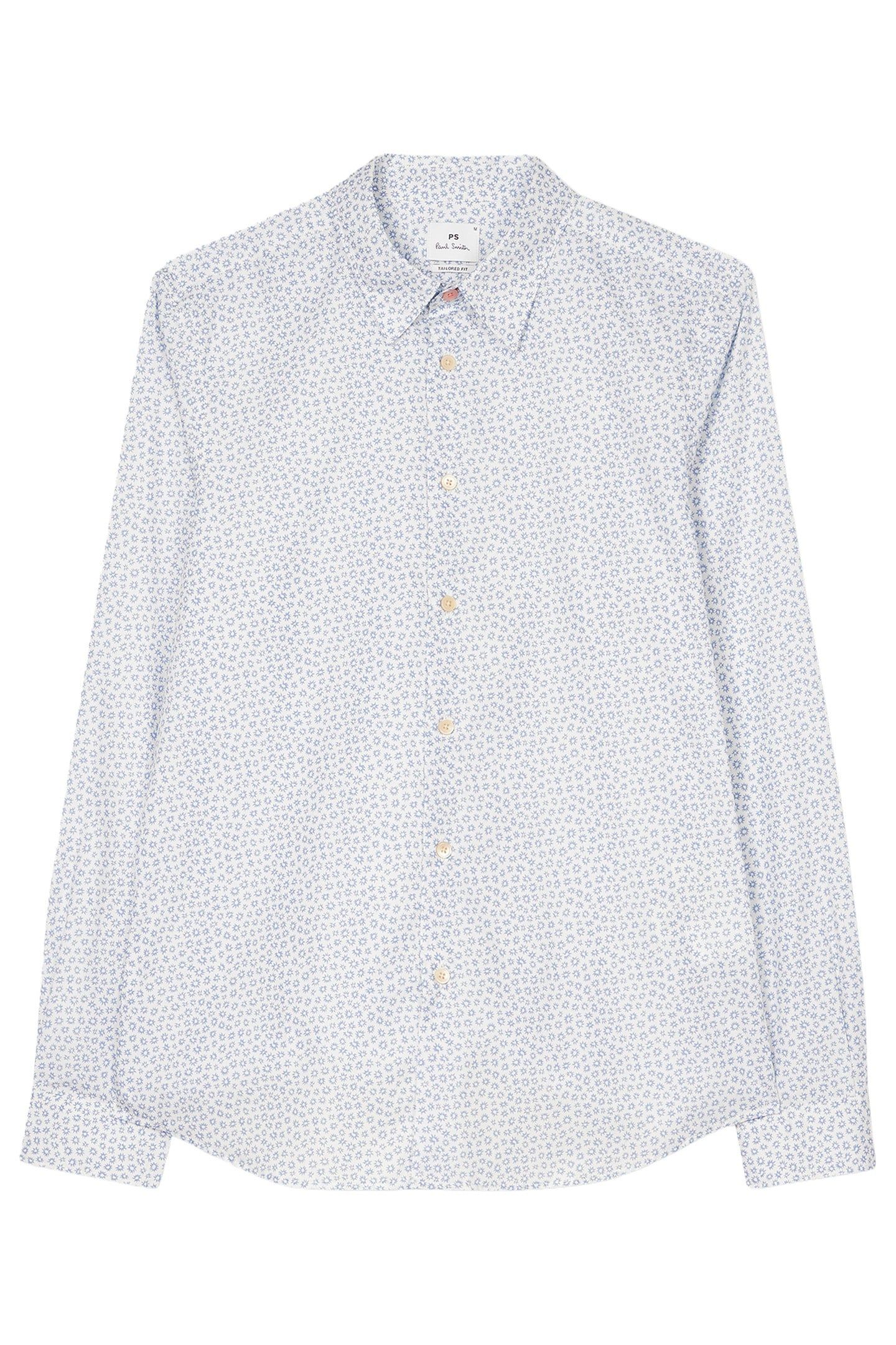 MENS LS TAILORED FIT SHIRT LIGHT BLUE 4