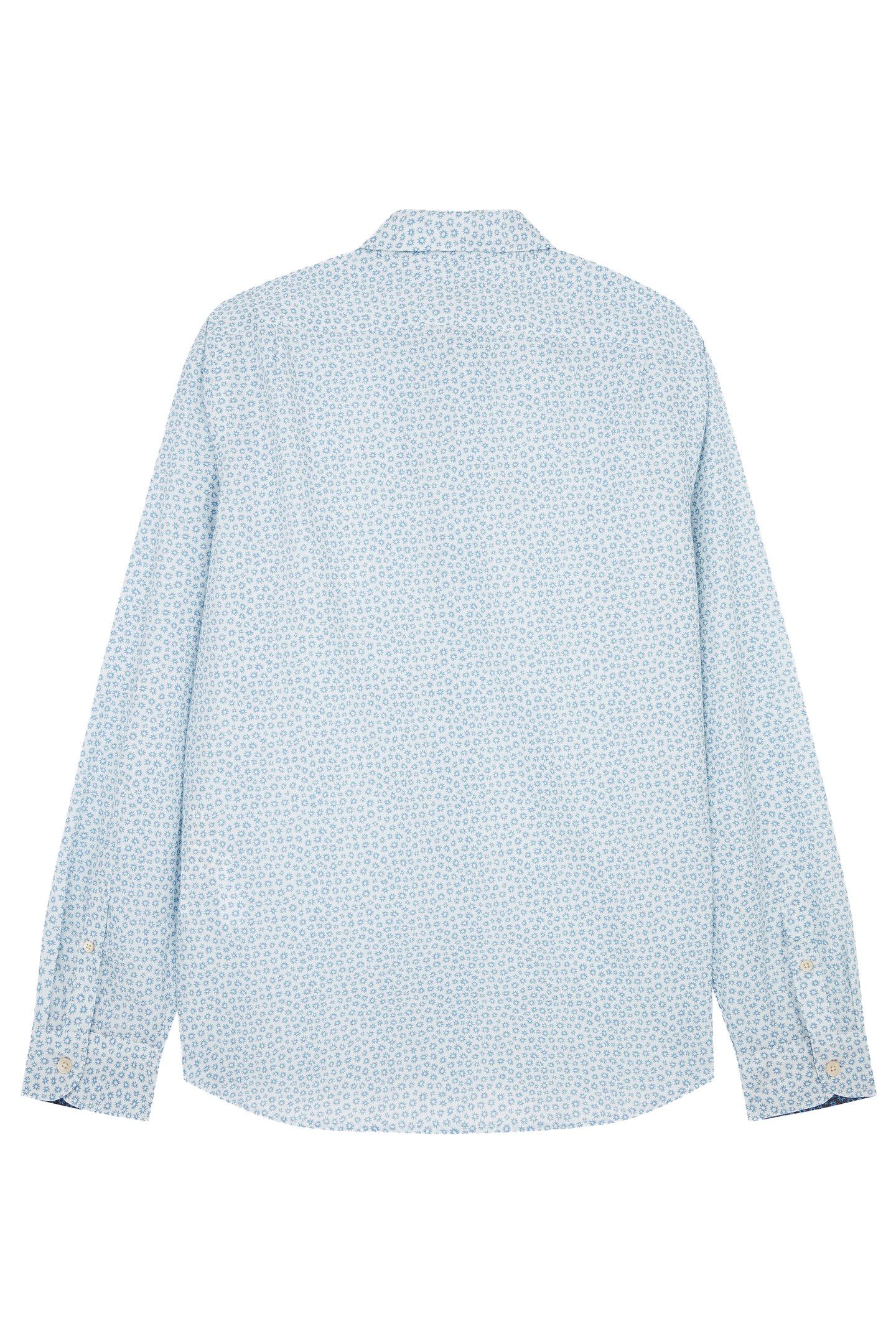 MENS LS TAILORED FIT SHIRT LIGHT BLUE 6