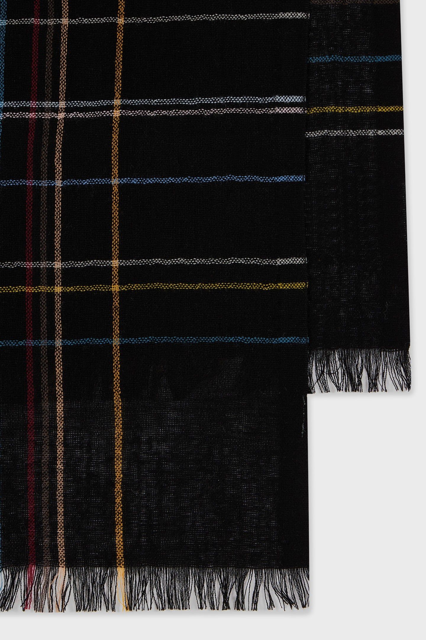 WOMEN SCARF BRKN SIG CHCK BLACK 3