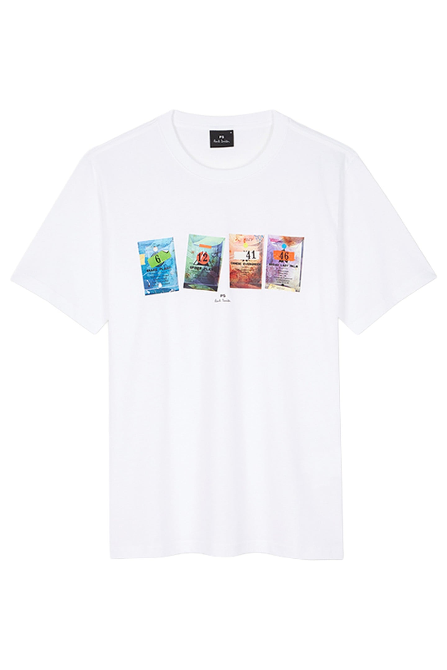 MENS REG FIT SS T SHIRT SEEDS WHITE 1