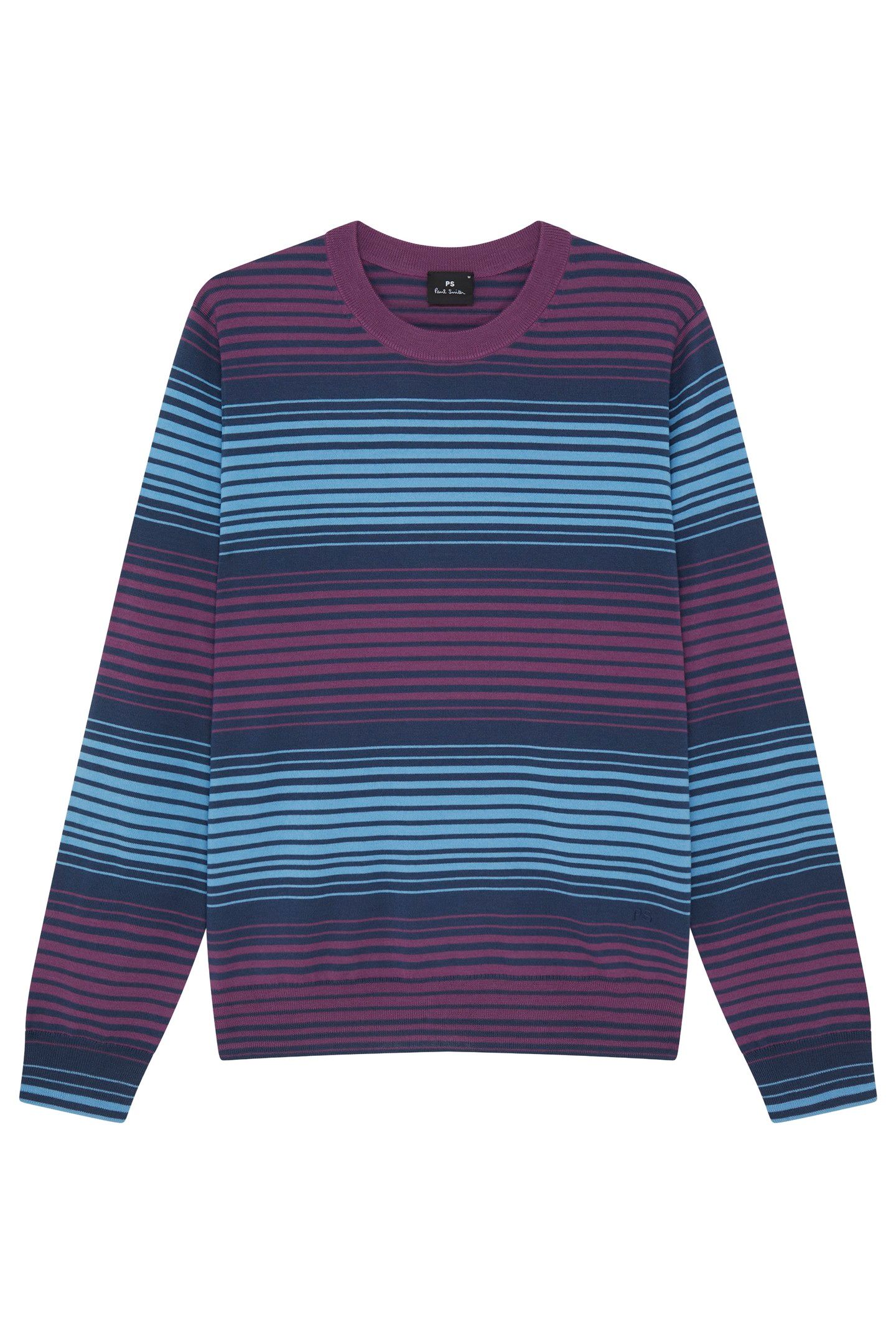 MENS SWEATER CREW NECK PURPLE 7