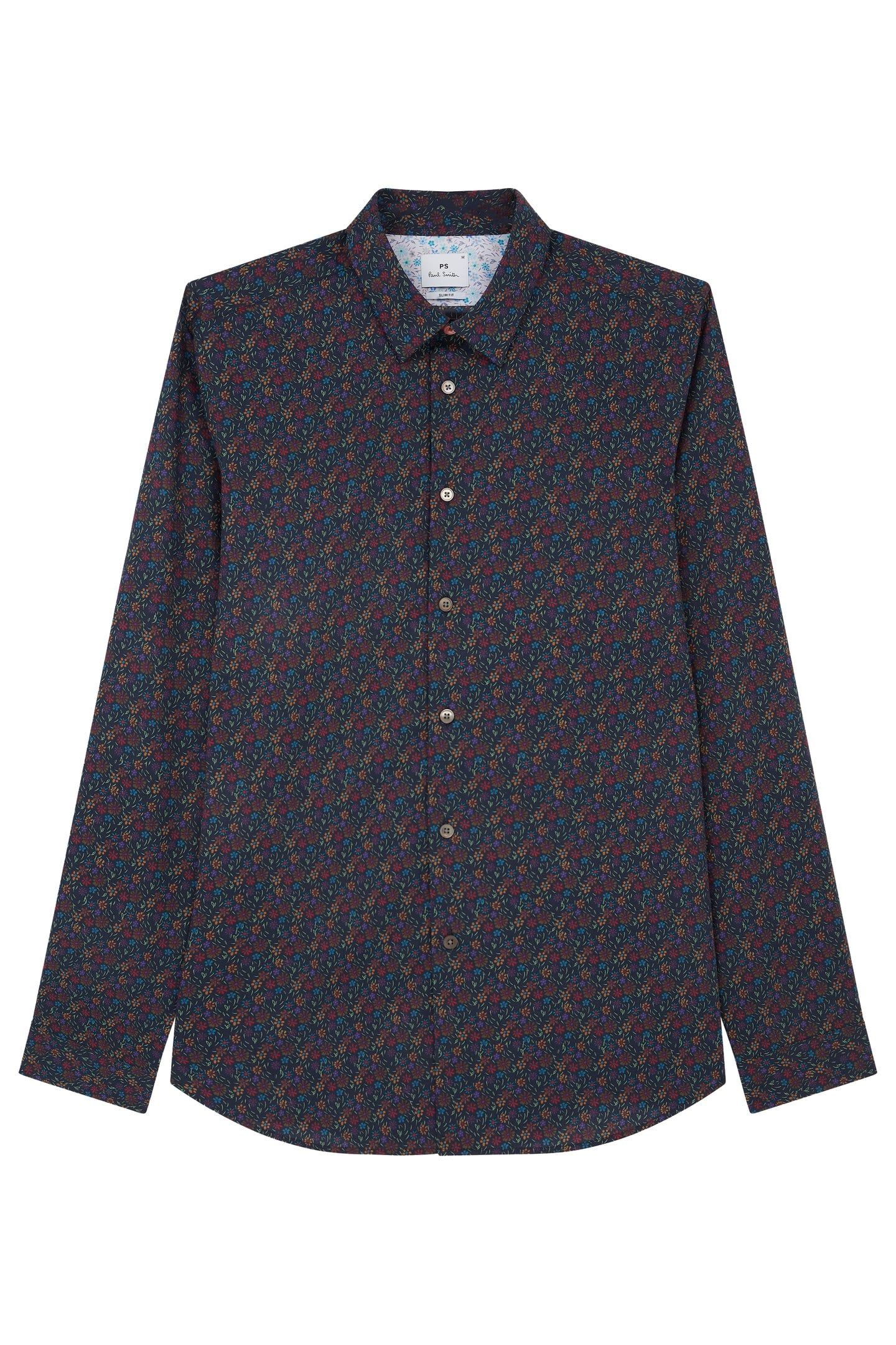 MENS SLIM FIT SHIRT VERY DARK NAVY 4