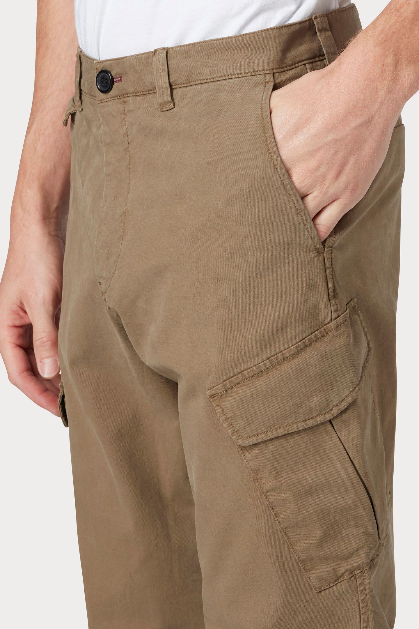 MENS CARGO TROUSER BS ZEBRA BROWN 4