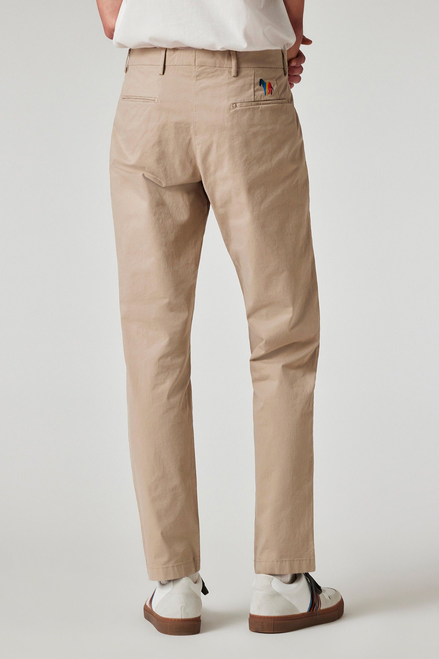 MENS MID FIT CLEAN CHINO BS ZEB LIGHT BEIGE 2