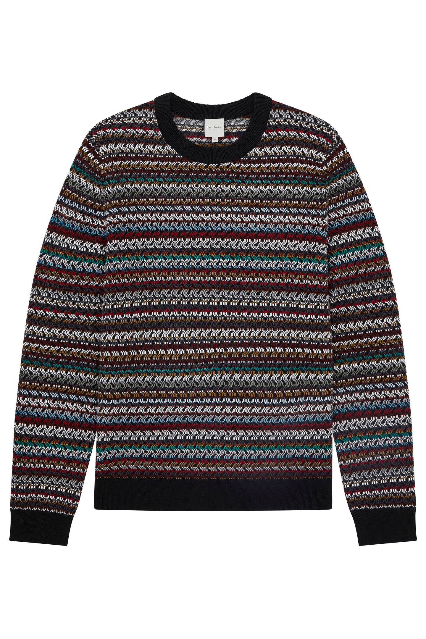 MENS SWEATER CREW NECK MULTI COLOURED 2