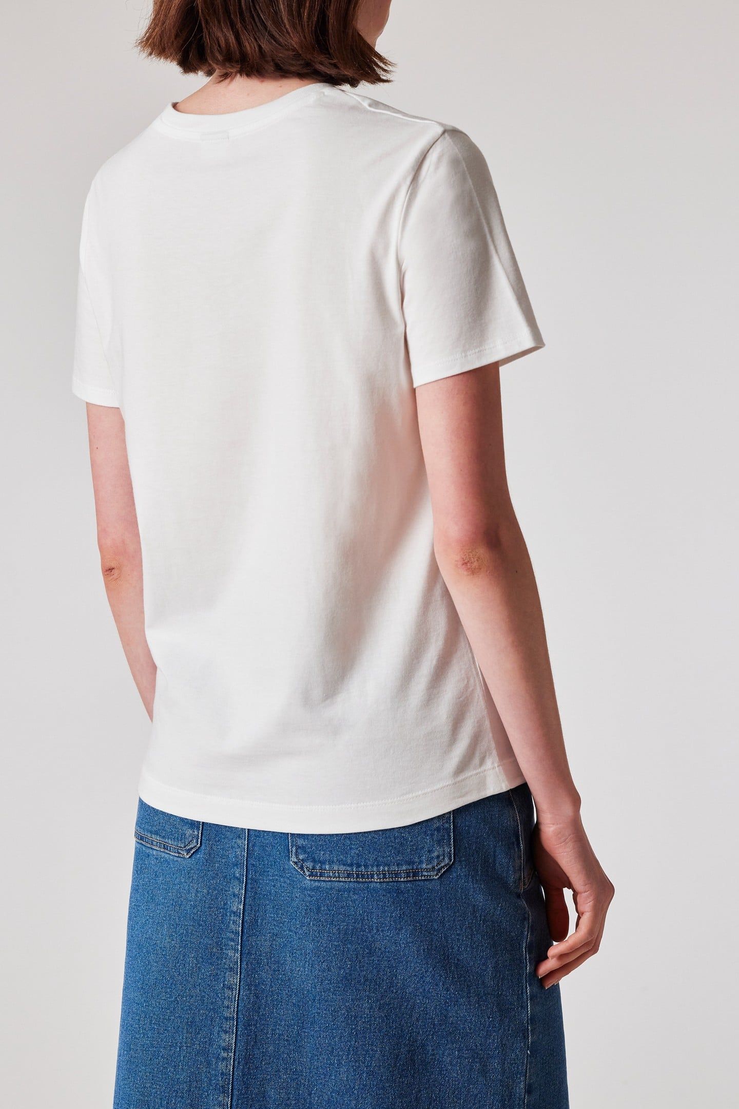 WOMENS LONDON RAIN T-SHIRT WHITE 2