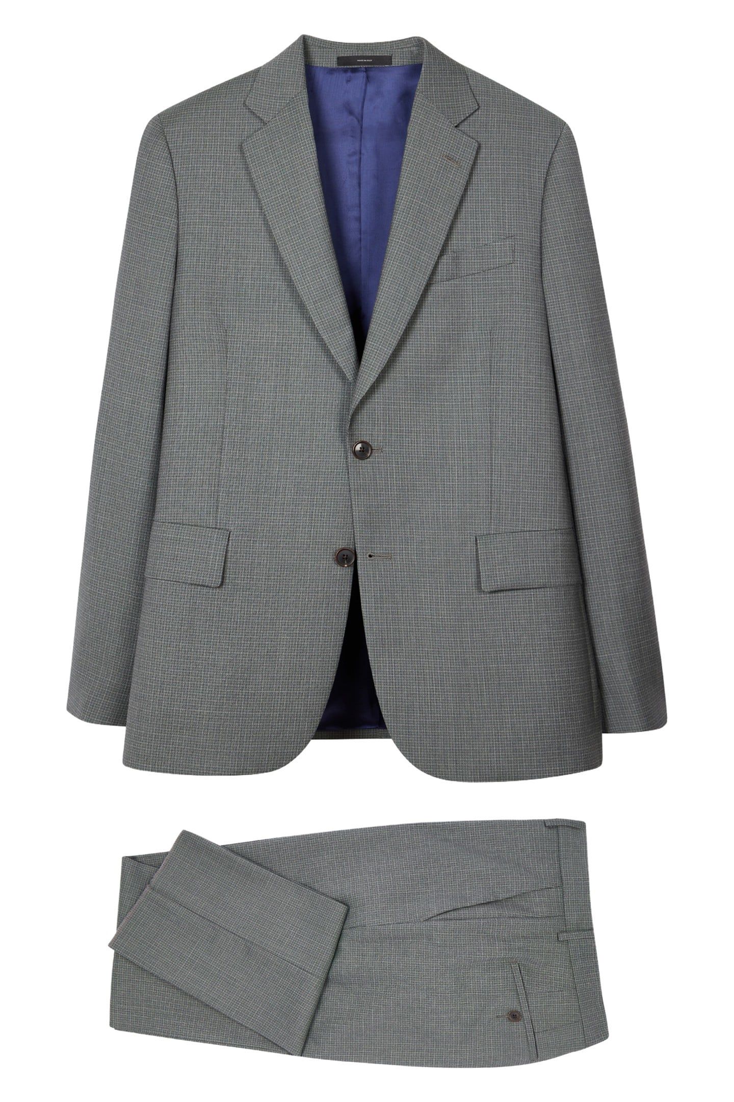 MENS TAILORED FIT 2 BUTTON SUIT GREEN 6