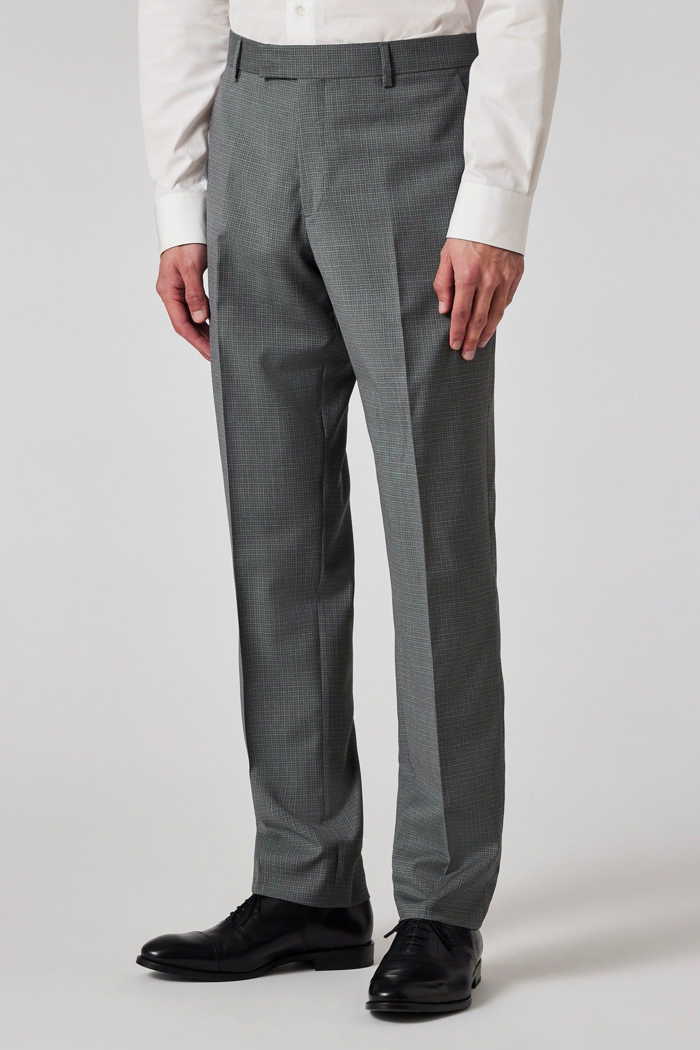 MENS TAILORED FIT 2 BUTTON SUIT GREEN 5