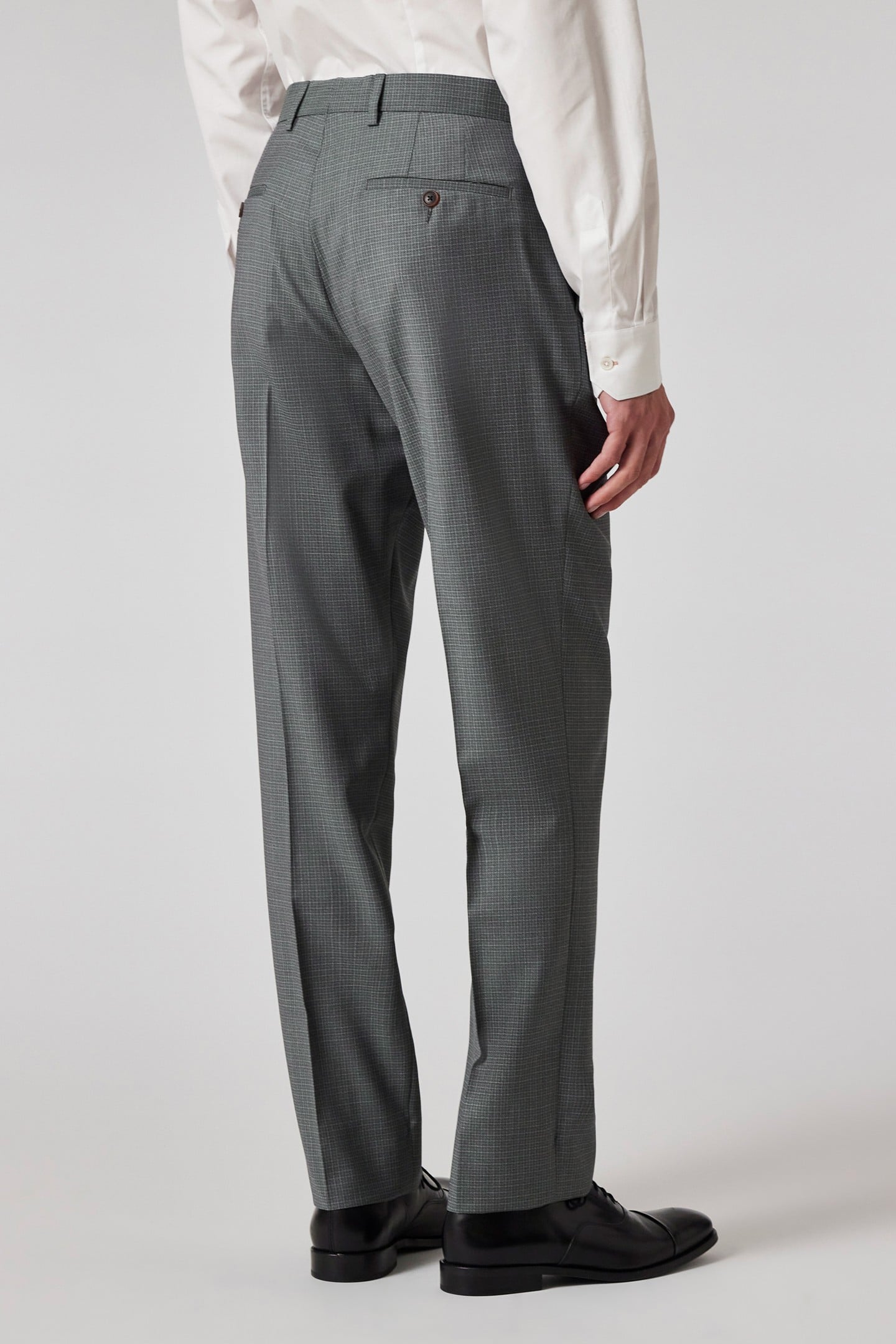 MENS TAILORED FIT 2 BUTTON SUIT GREEN 4