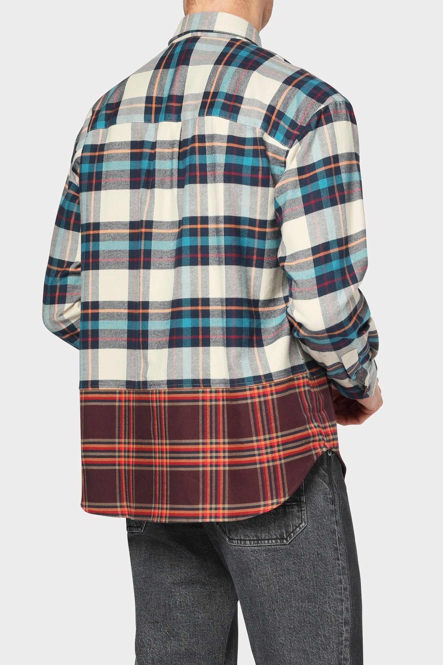 MENS LS RELAXED FIT SHIRT PARCHMENT 2