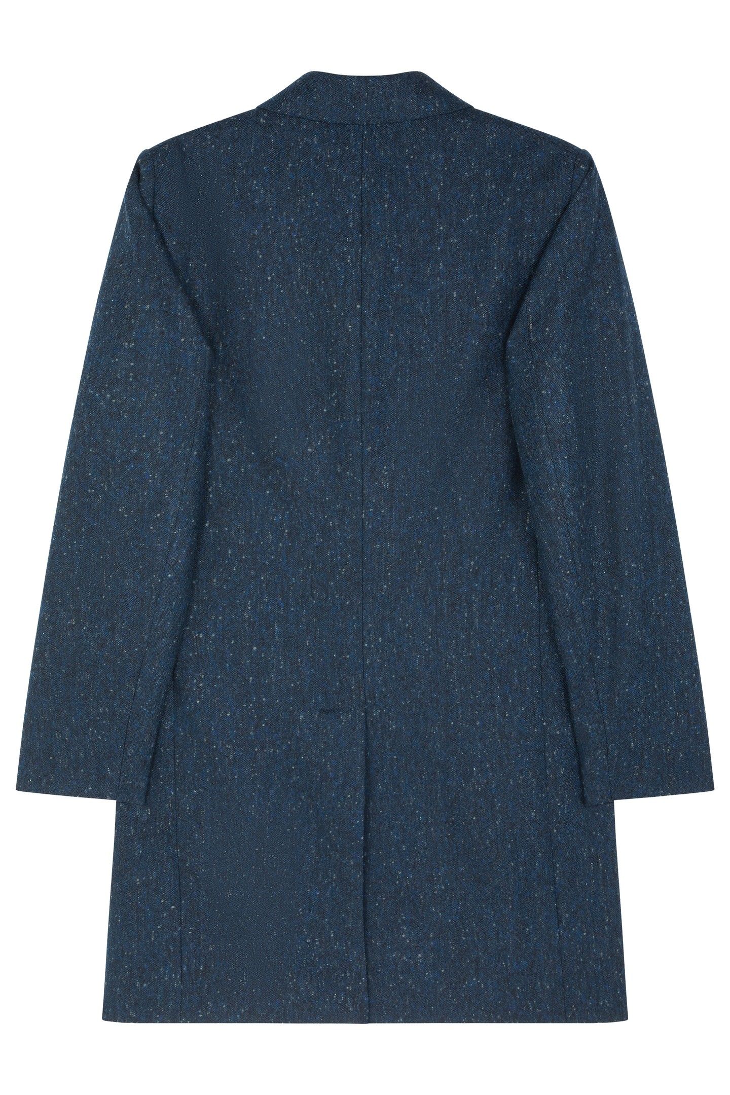 MENS 2 BUTTON JACKET PETROL BLUE 2