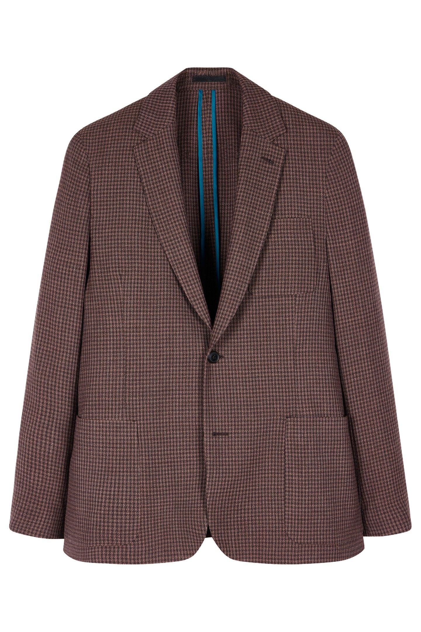 MENS 2 BUTTON JACKET MAUVE 4