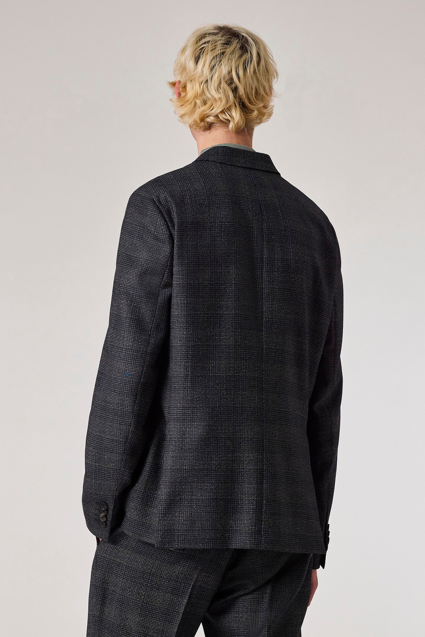 MENS 2 BUTTON JACKET NAVY 2