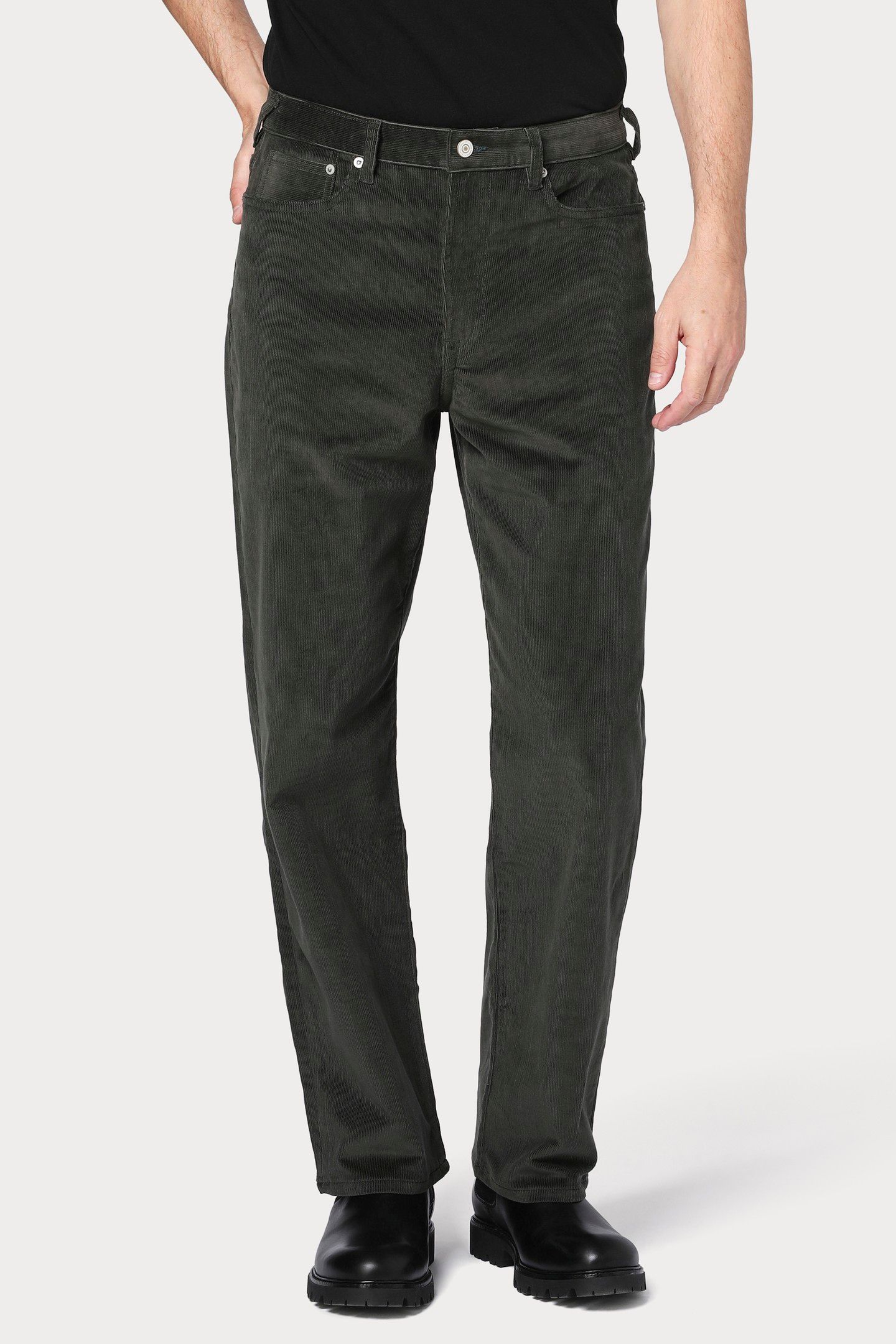MENS RELAXED FIT JEAN BOTTLE GREEN 4
