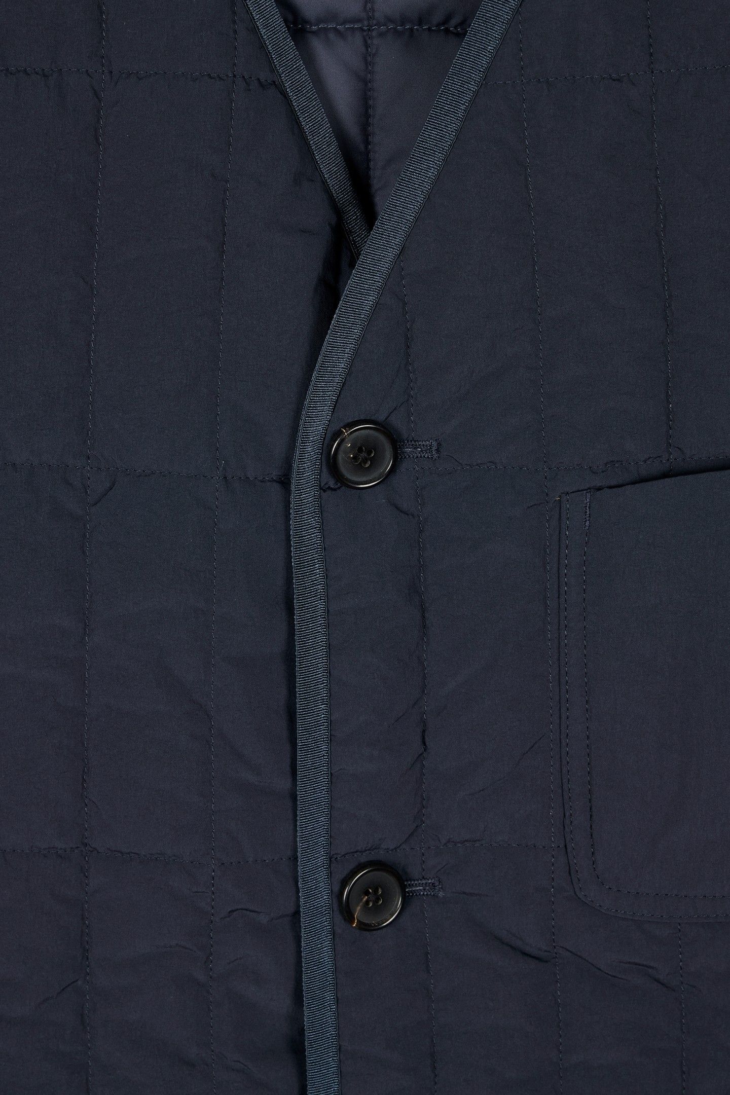 MENS QUILTED GILET NAVY 6